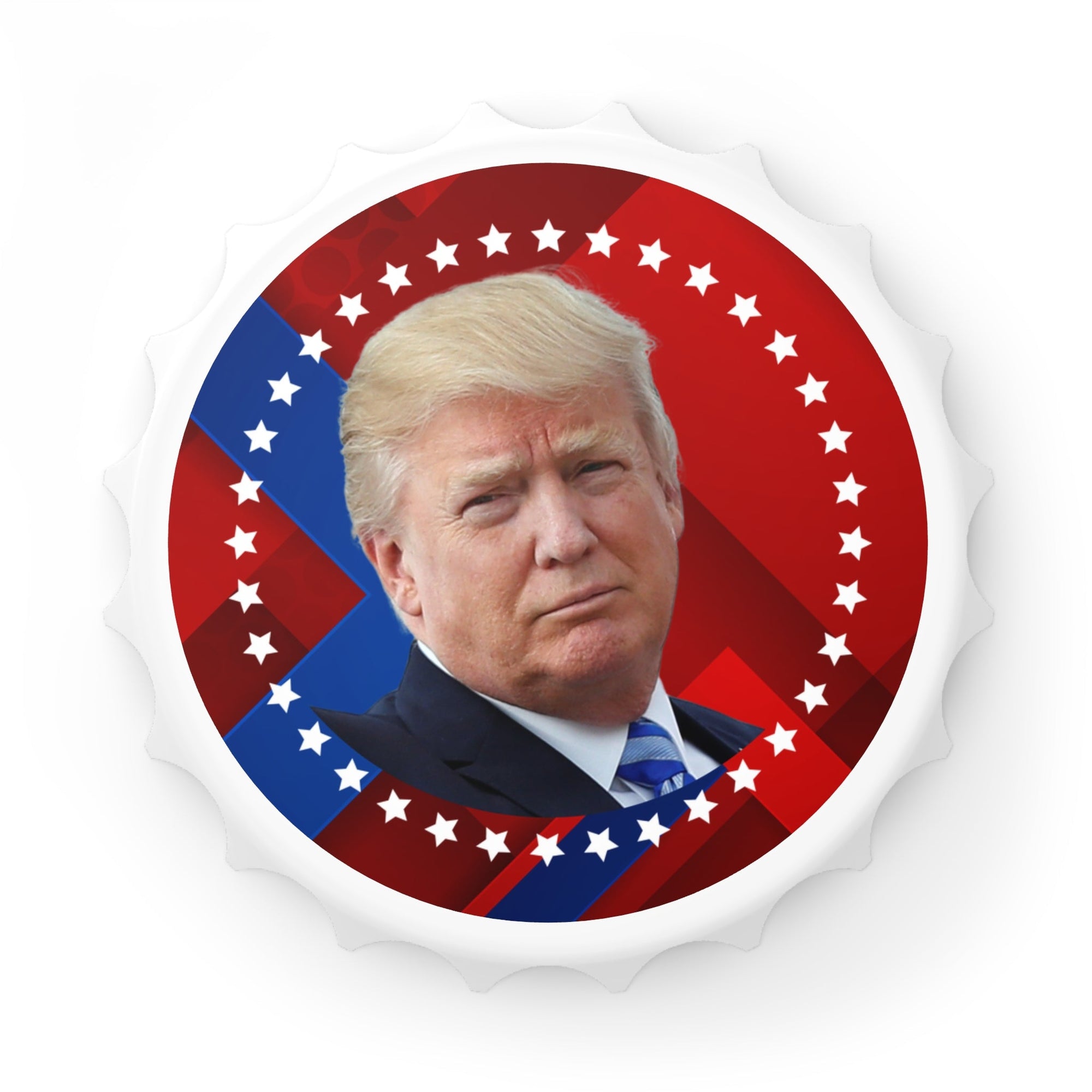 Trump Lover Magnetic Bottle Opener Printify