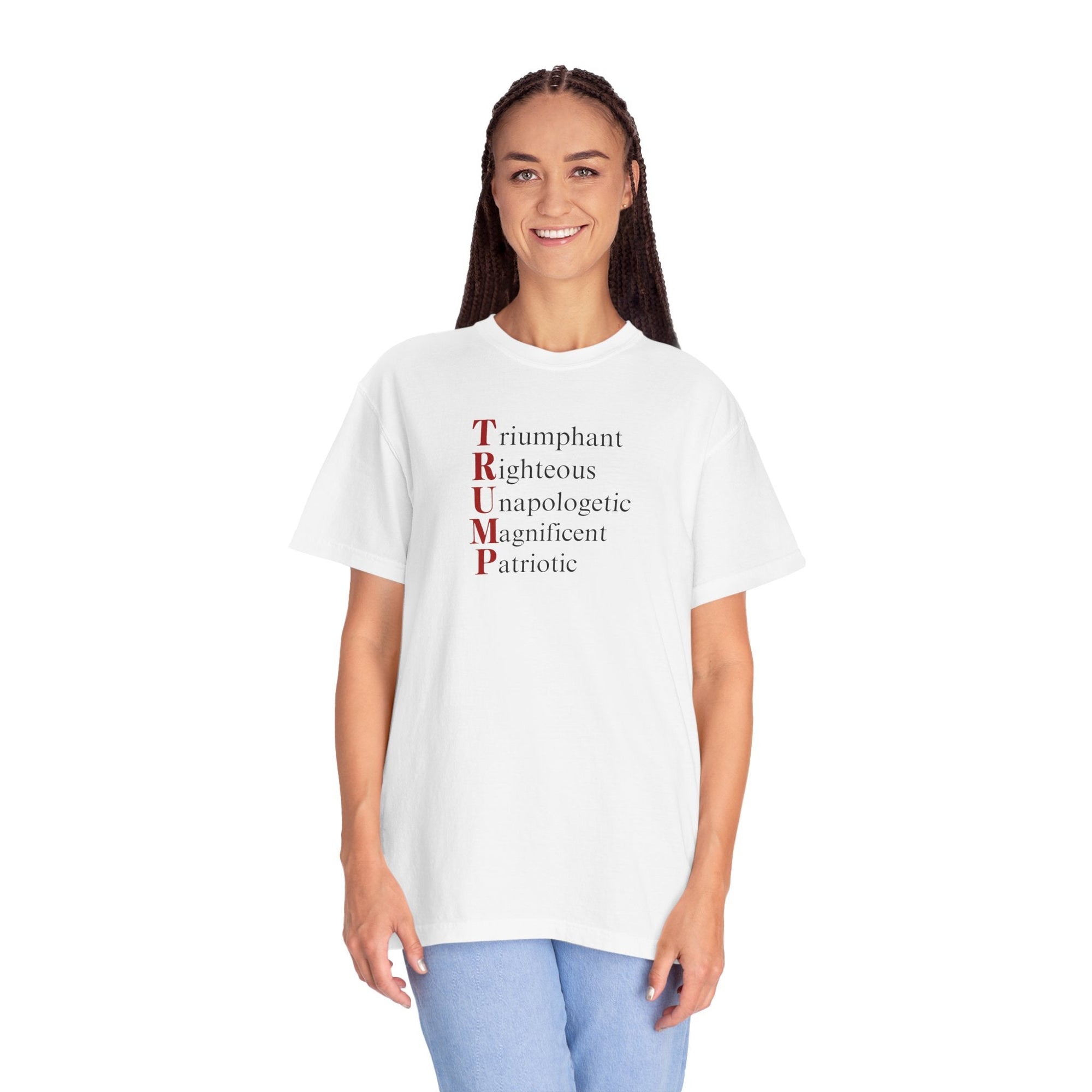 Unisex Patriotic T-Shirt - 'TRUMP' Inspirational Tee Printify