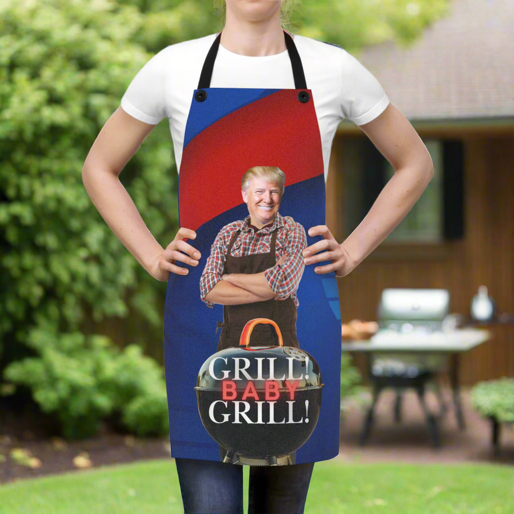 Trump Grill Baby Grill Apron