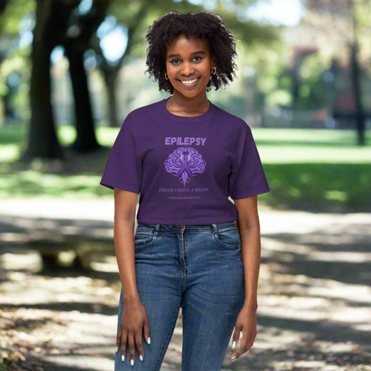 Proof Unisex HD Cotton™ T - shirt - T - Shirt - Epileptic Al’s Shop