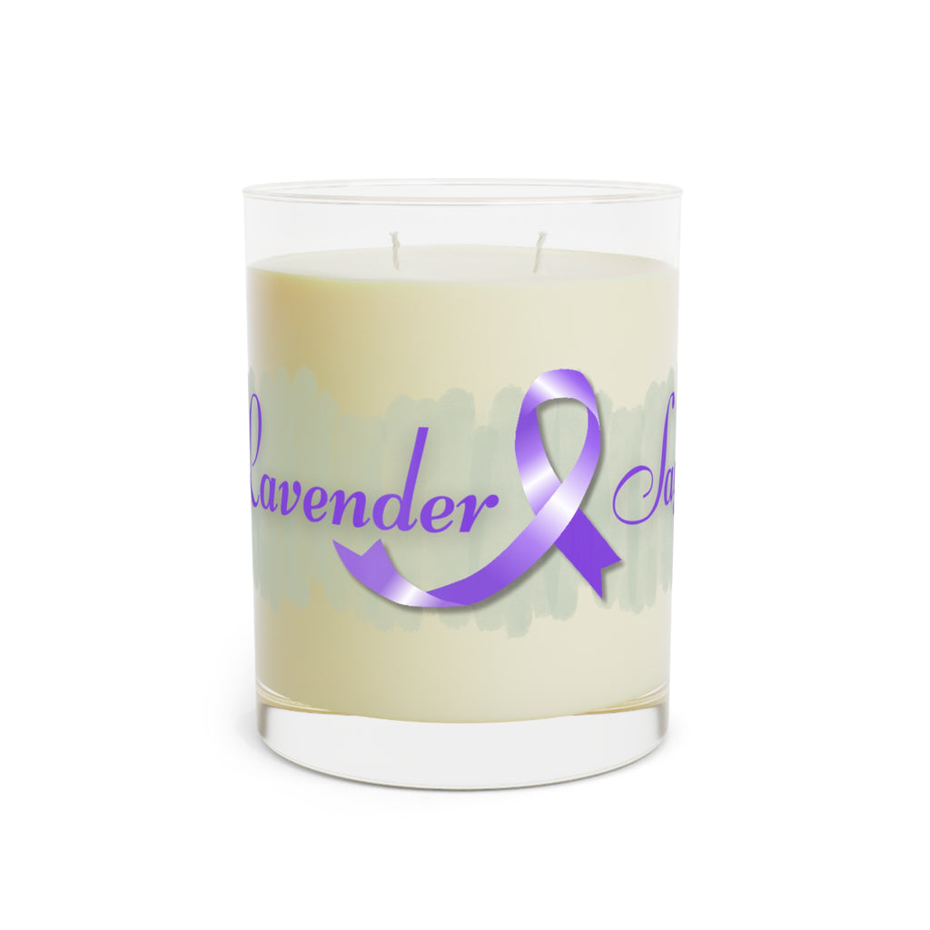 Minted Lavender & Sage Epilepsy Awareness Candle – Glass Jar