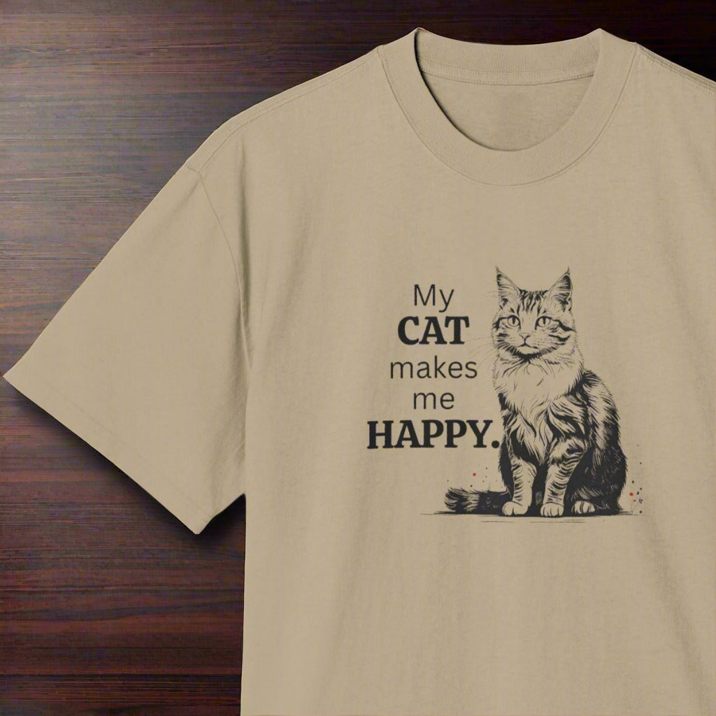 Cat Lover's Unisex Heavy Faded Tee