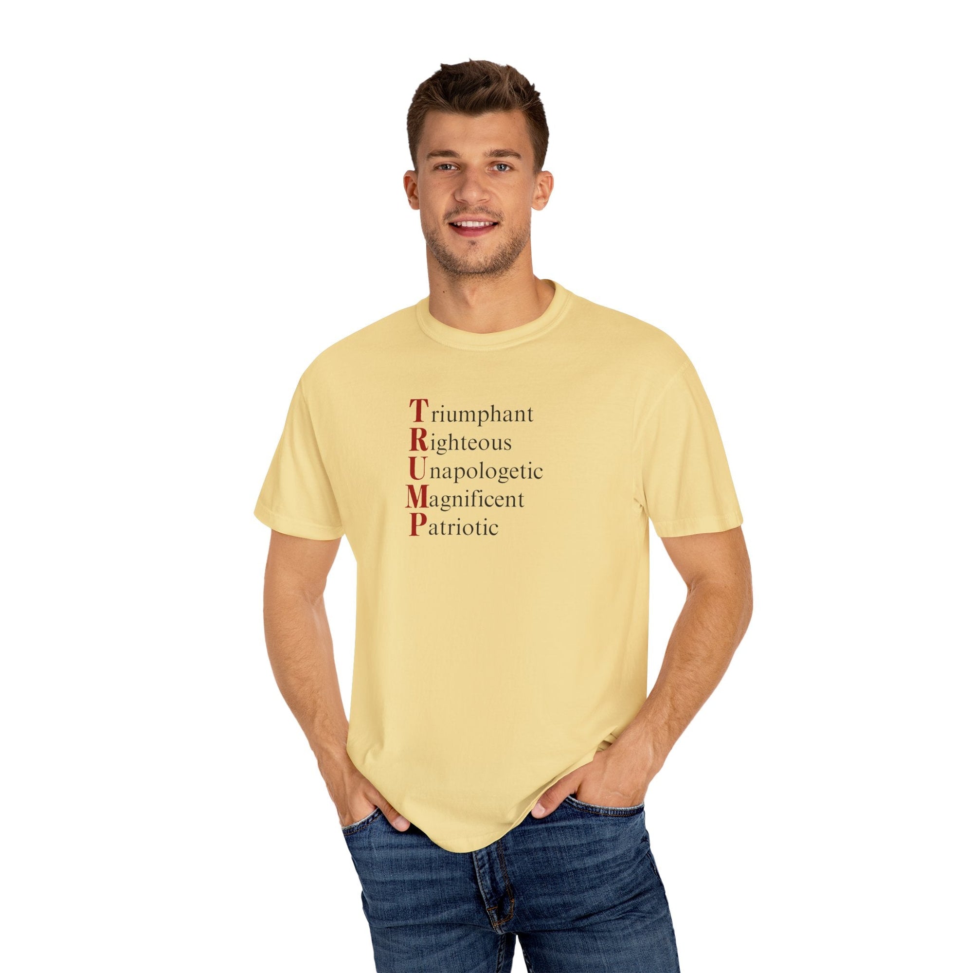 Unisex Patriotic T-Shirt - 'TRUMP' Inspirational Tee Printify