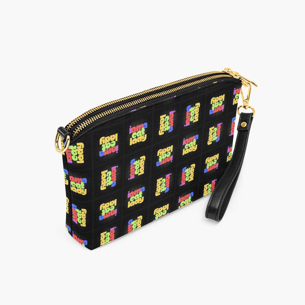 I Am A Cat Lady Dual Strap Crossbody Bag