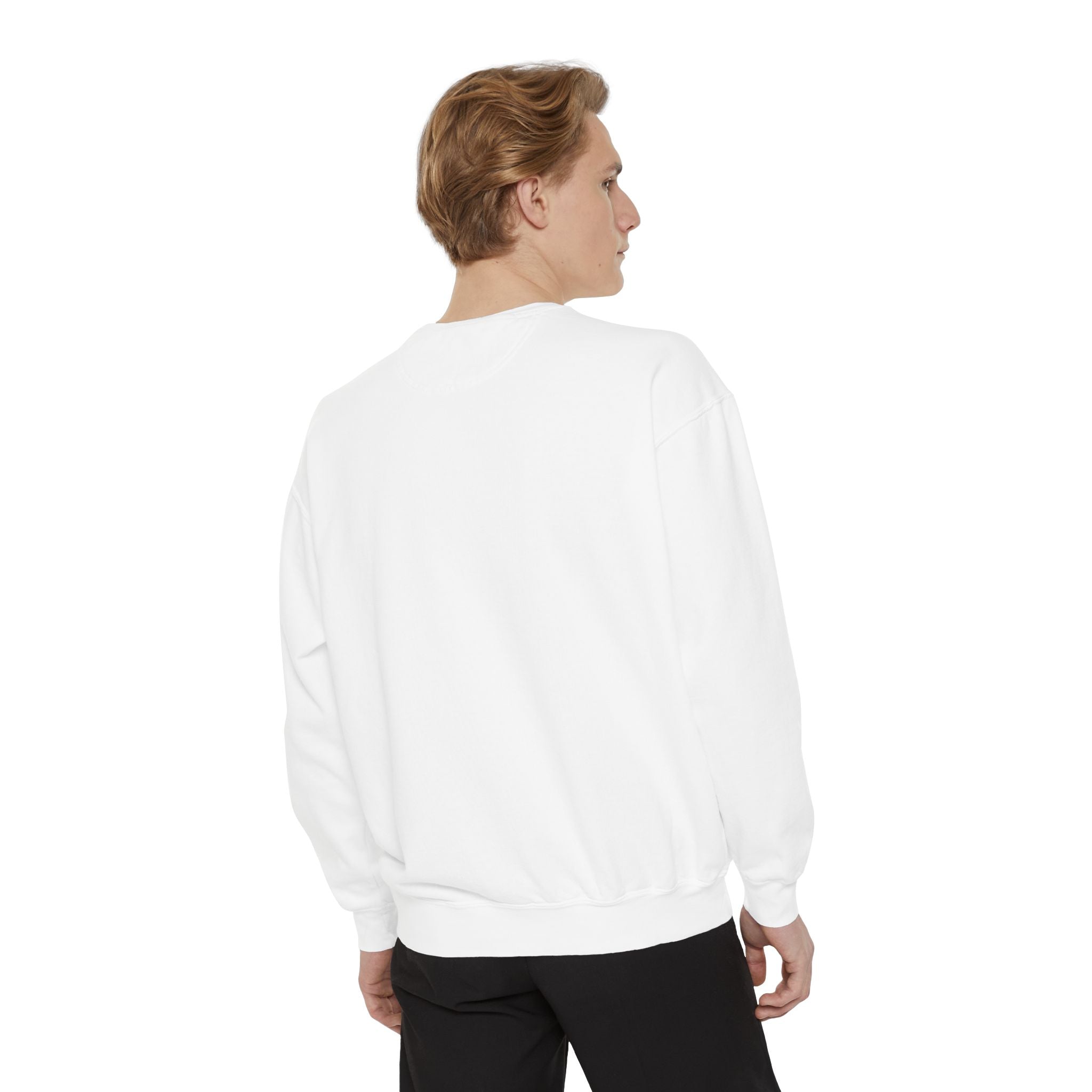 Official Cat Staff Embroidered Relaxed-Fit Sweatshirt