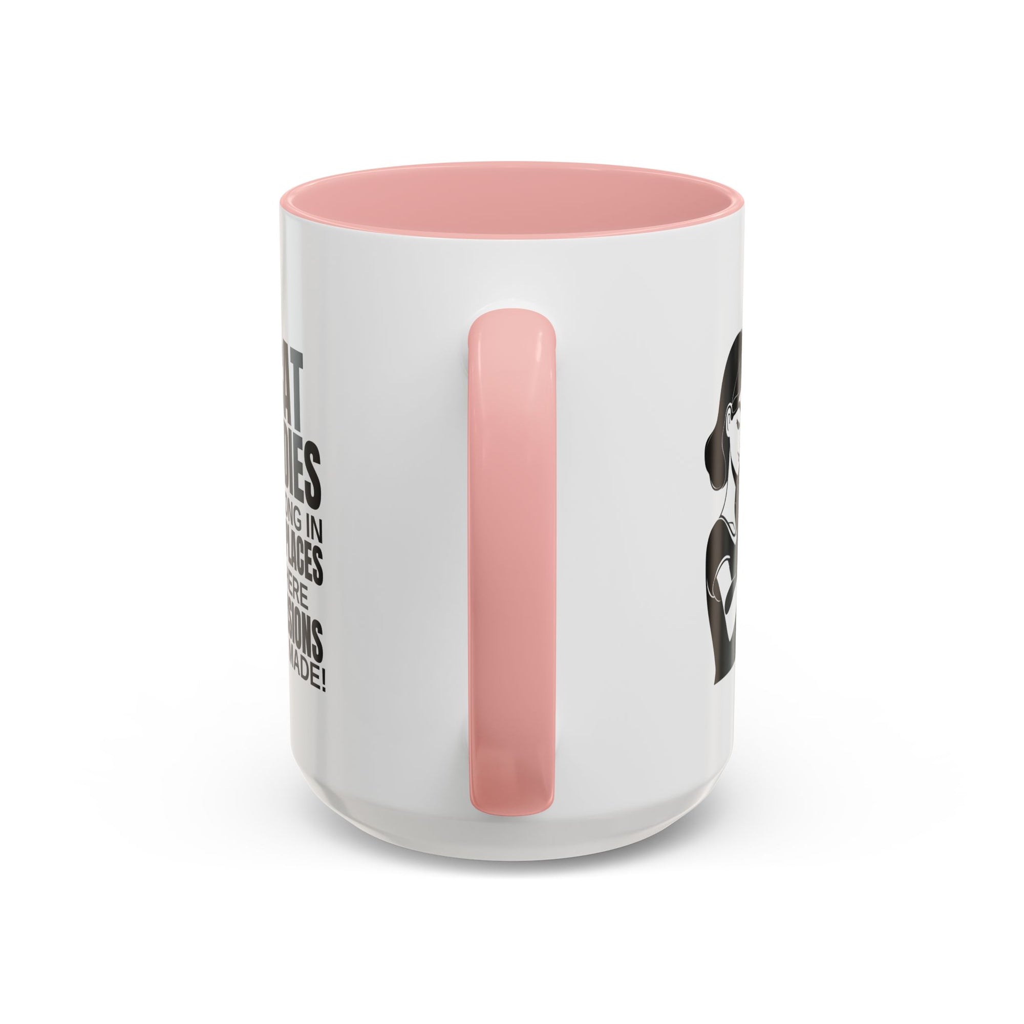 Cat Ladies Belong Accent Mug