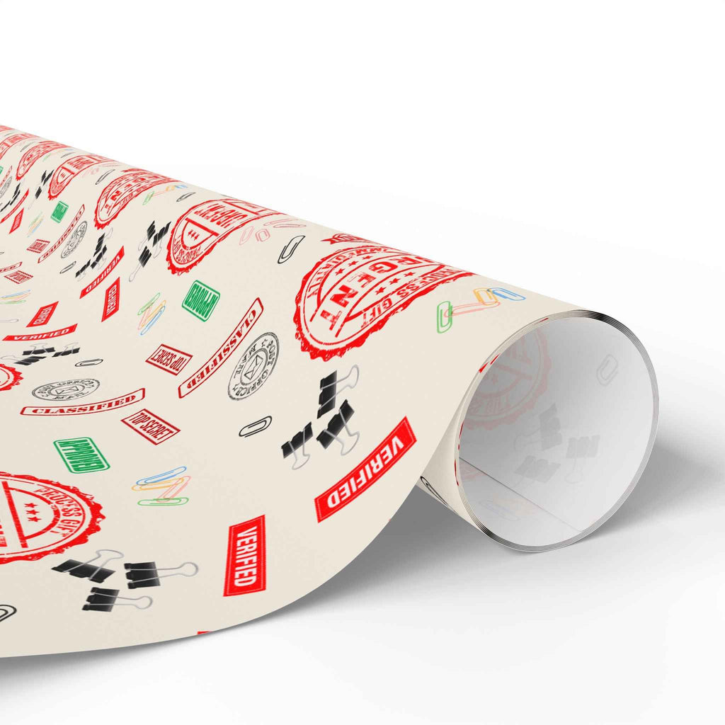Red Tape Gift Wrap – Political Parody All-Purpose Wrapping Paper