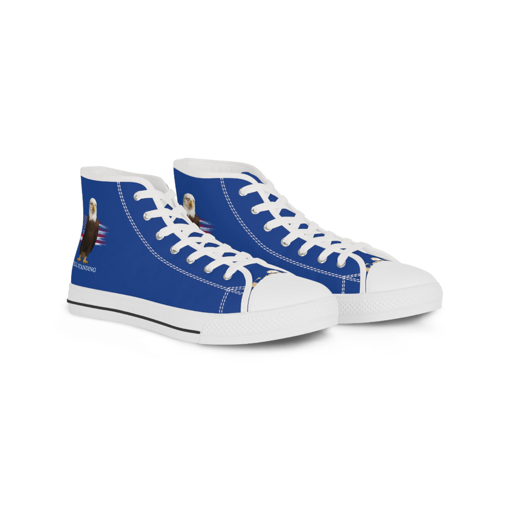 Still Standing Eagle Men’s High-Top Sneakers
