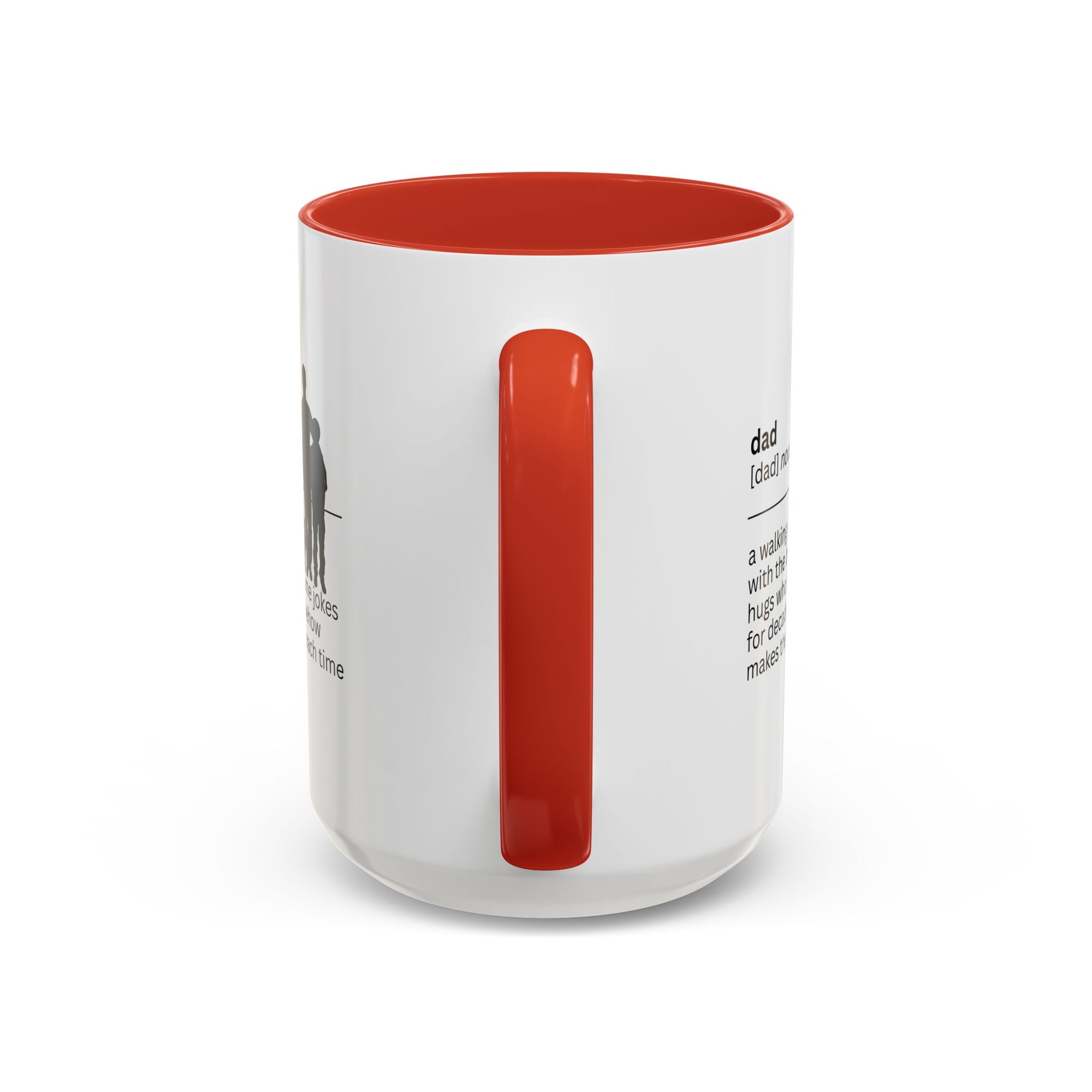 Dad ATM Accent Coffee Mug - Perfect Gift for Dads