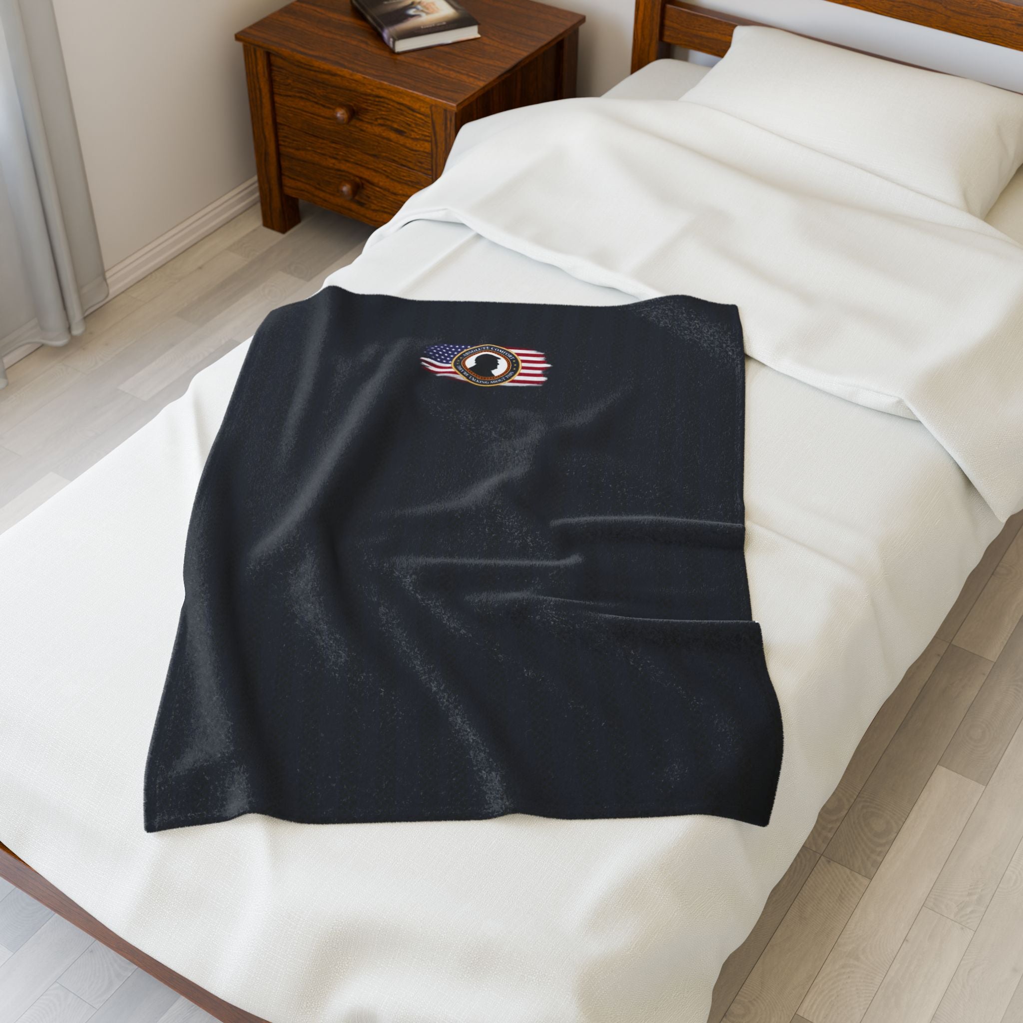 Absolute Comfort Political Parody Throw Blanket – Cozy Satire Statement Blanket