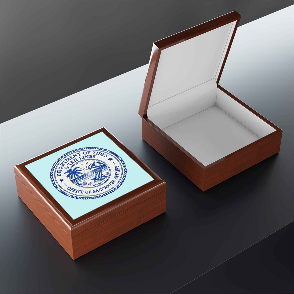 Department of Tides Jewelry Box – Officially Approved Treasure Storage