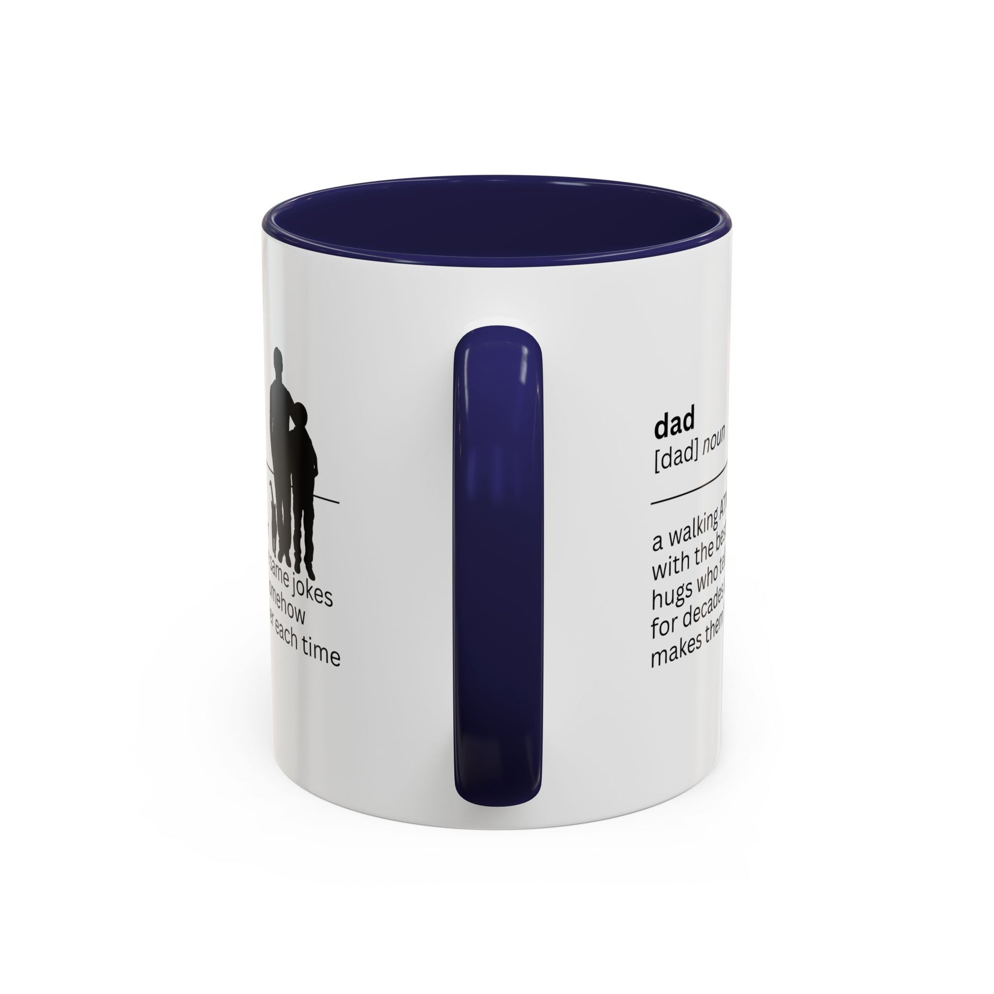 Dad ATM Accent Coffee Mug - Perfect Gift for Dads