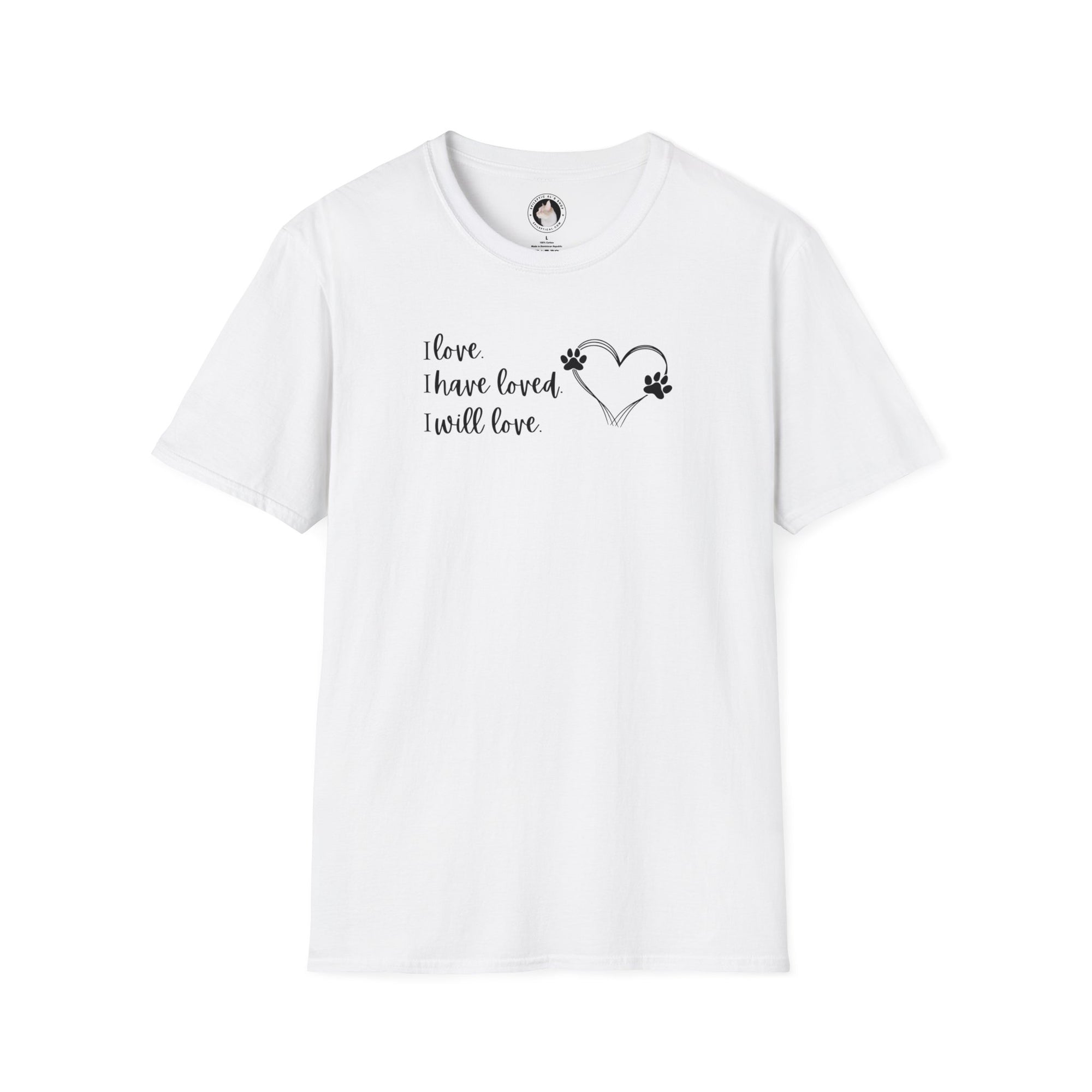 I Love Unisex Softstyle T - Shirt - T - Shirt - Epileptic Al’s Shop
