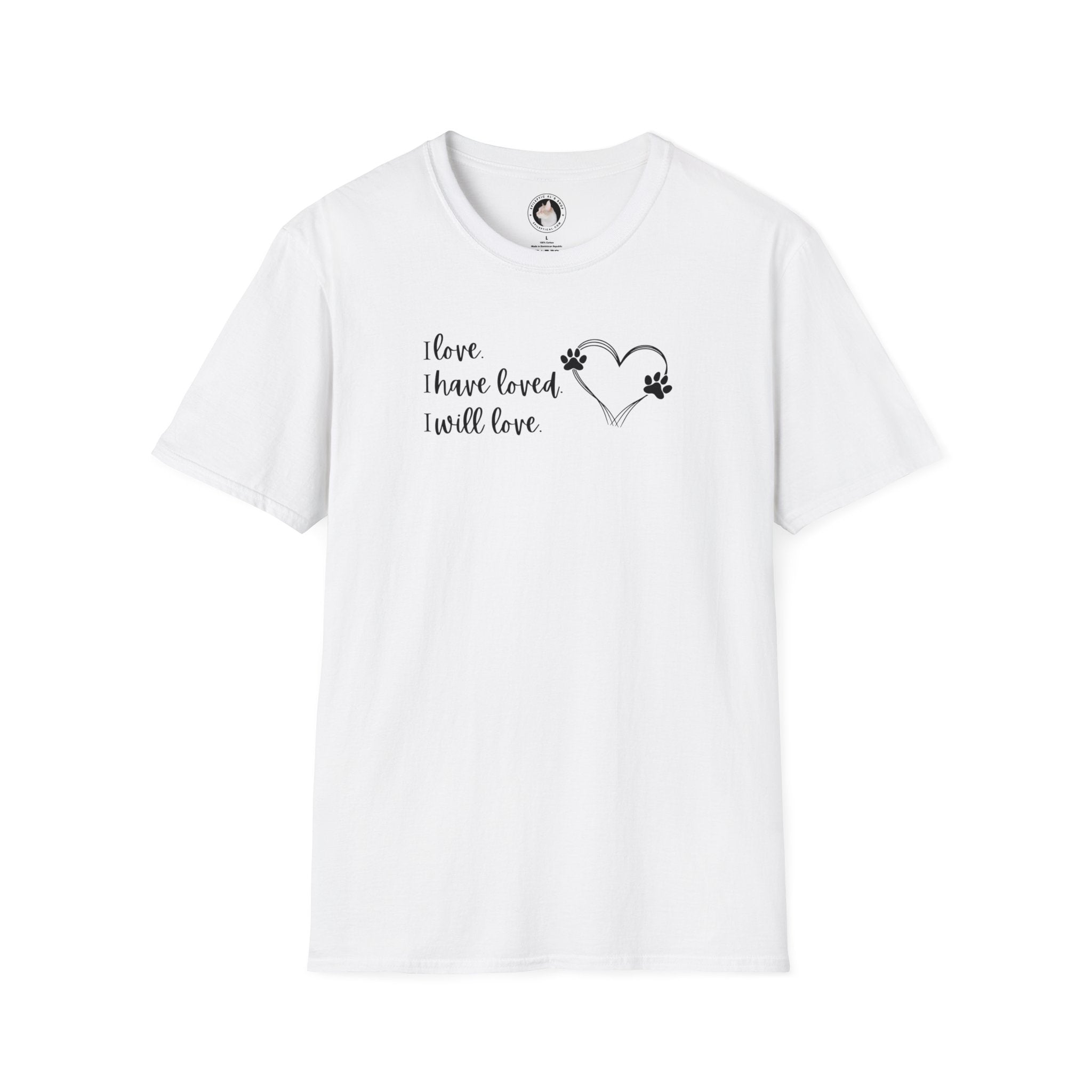 I Love Unisex Softstyle T - Shirt - T - Shirt - Epileptic Al’s Shop