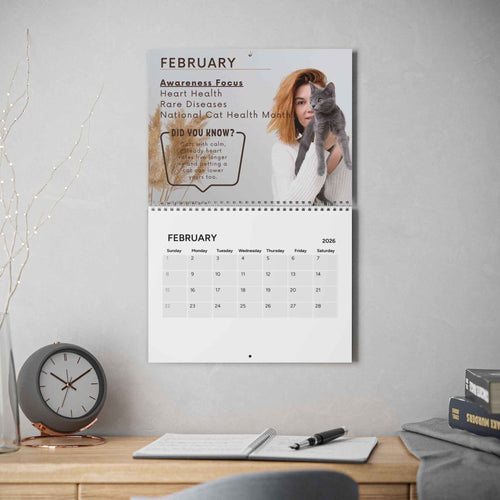 2026 Awareness Calendar: Monthly Inspirational Themes for Wellness & Growth
