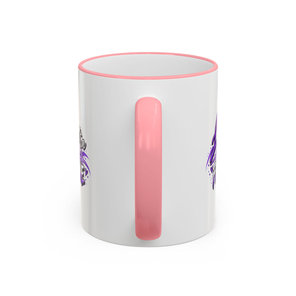 Life Isn’t a Flat Line Epilepsy Awareness Accent Mug — 11/15oz
