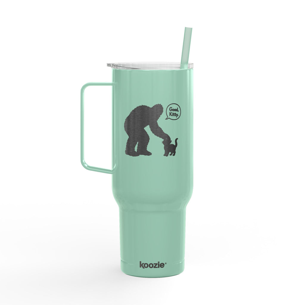 Bigfoot & Cat “Good, Kitty.” 40 oz Insulated Tumbler