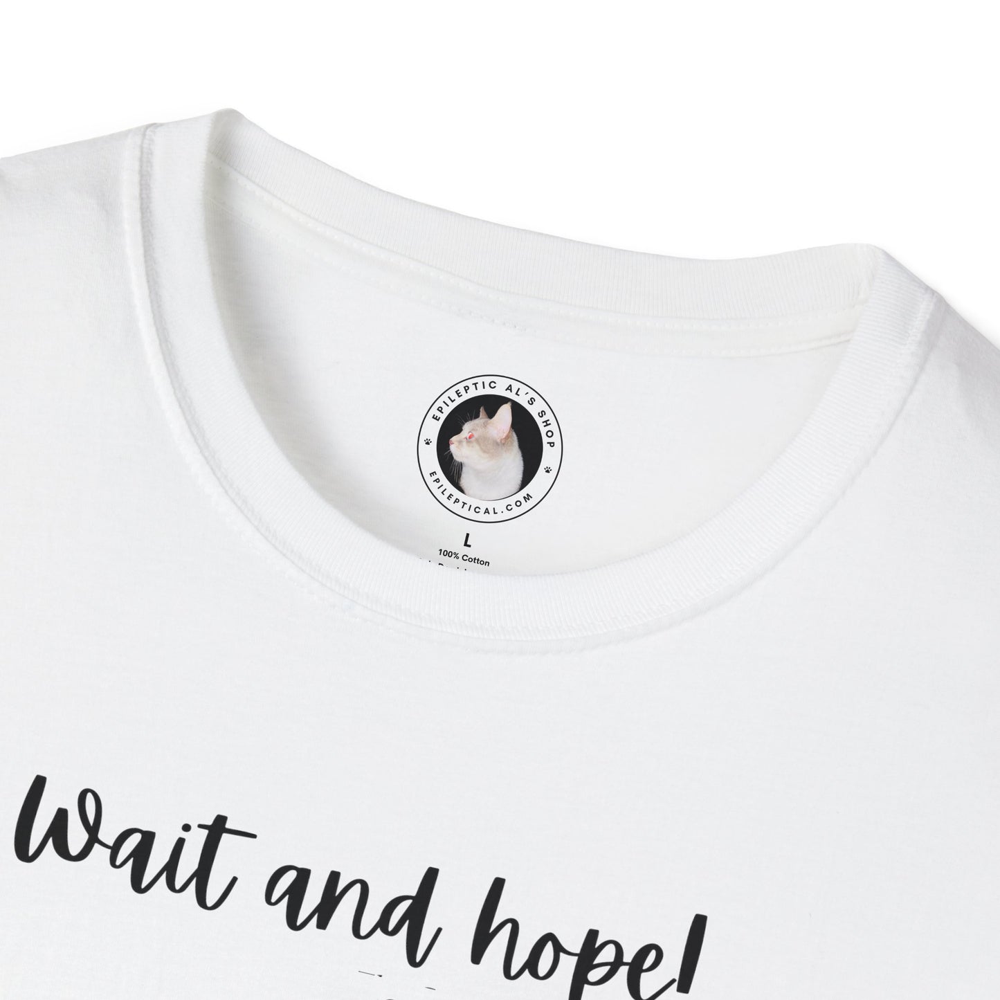 Wait and Hope Unisex Softstyle T - Shirt - T - Shirt - Epileptic Al’s Shop
