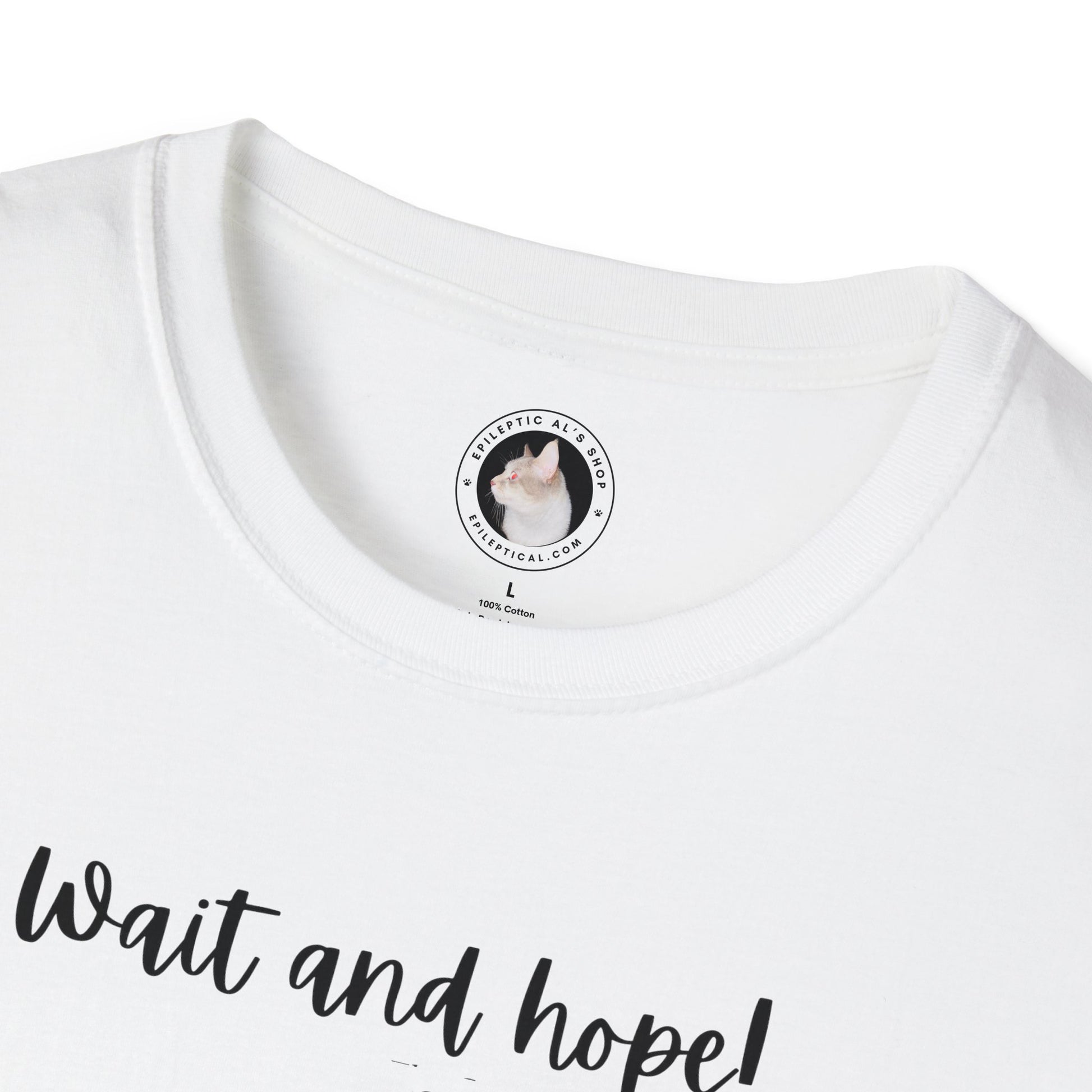Wait and Hope Unisex Softstyle T - Shirt - T - Shirt - Epileptic Al’s Shop