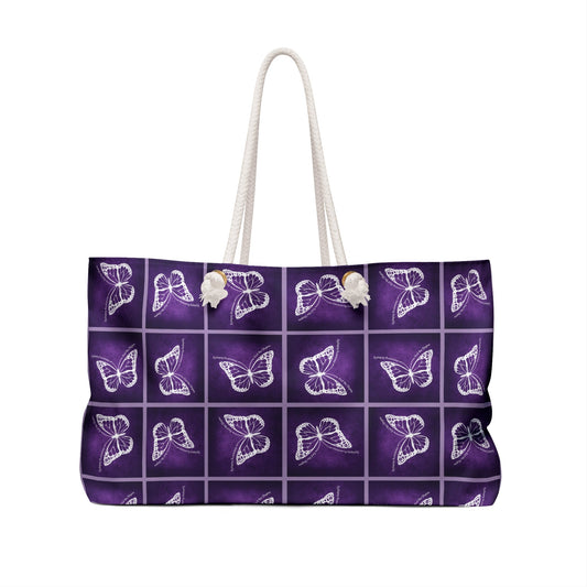 Epilepsy Butterfly Weekender Bag Printify