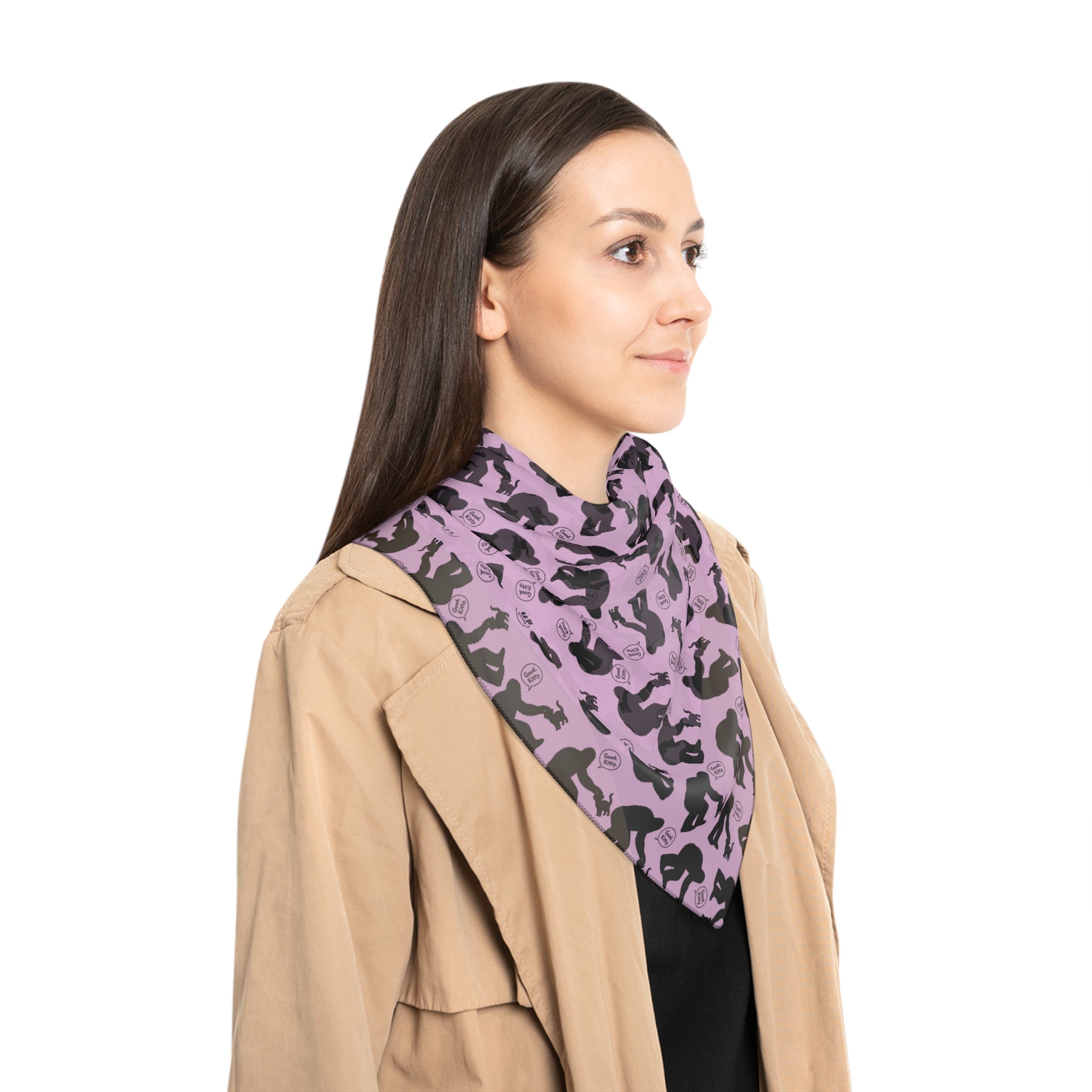 Good Kitty Sasquatch & Cat Scarf