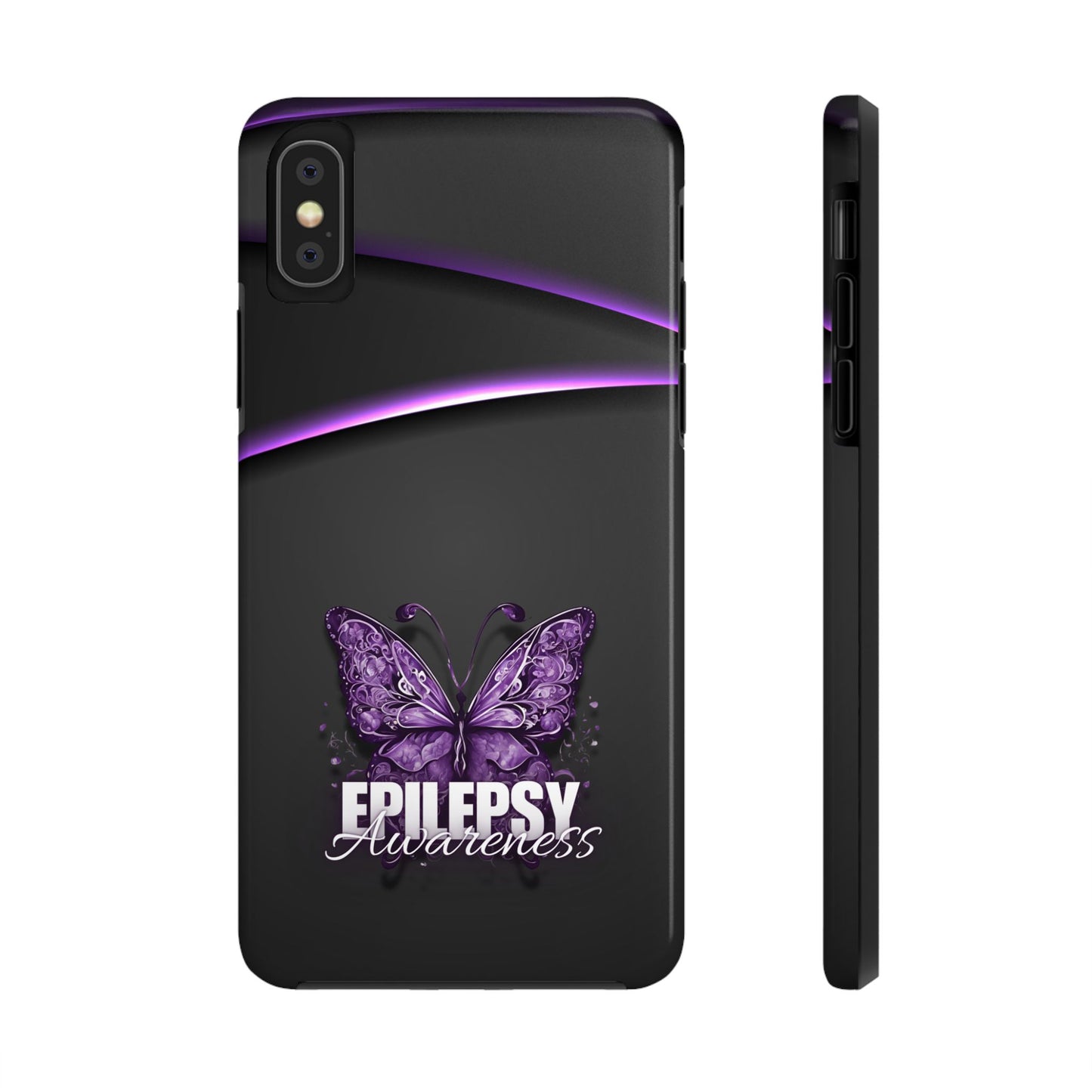Epilepsy Awareness Butterfly Tough Phone Cases