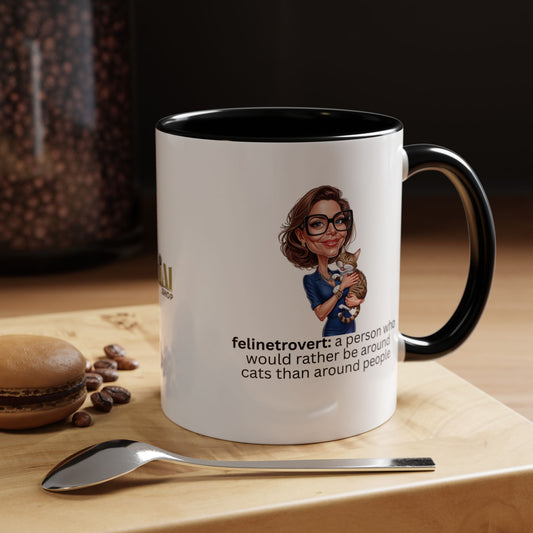 Felinetrovert Coffee Mug - Perfect Gift for Cat Lovers