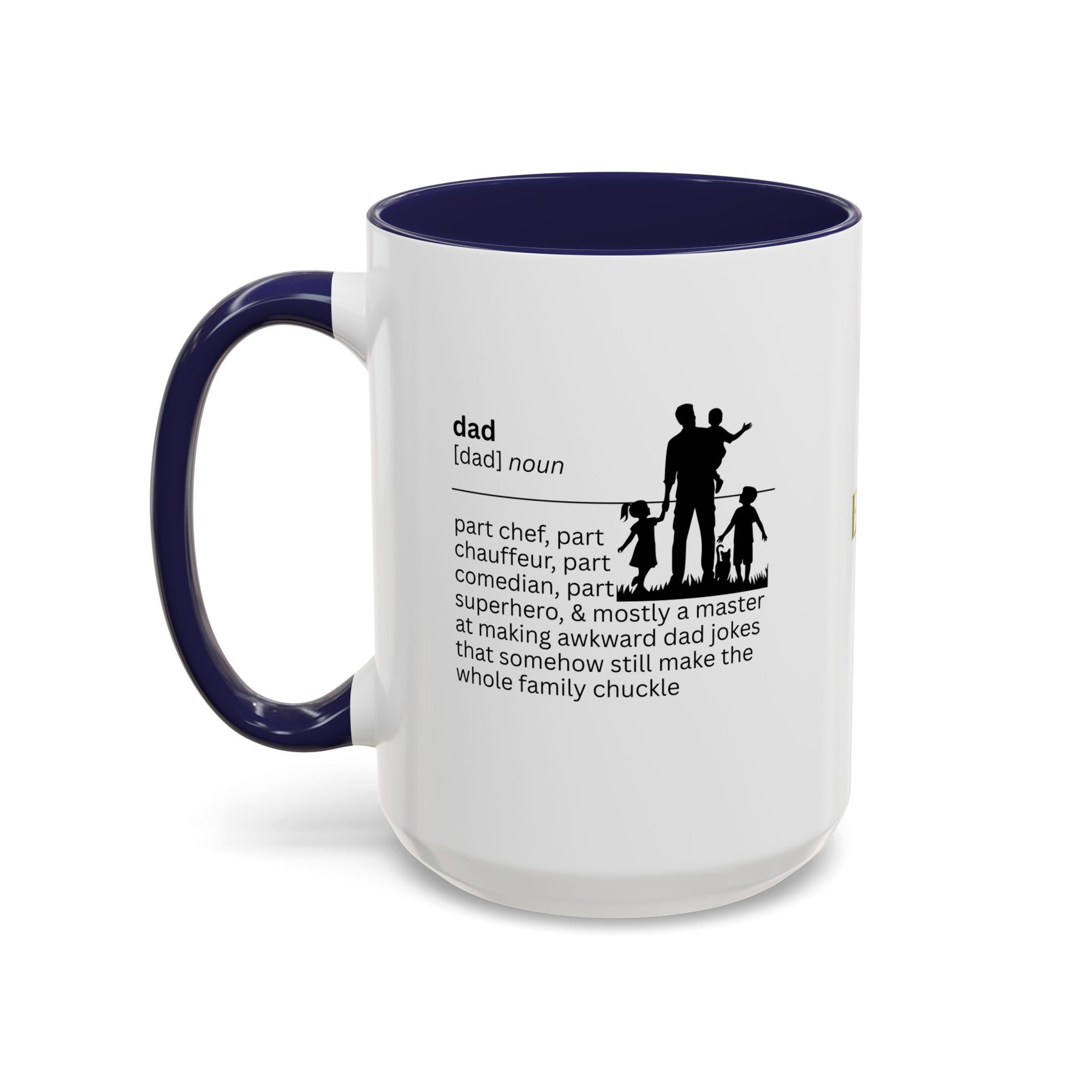 Dad Jokes Accent Coffee Mug - Perfect Gift for Dads