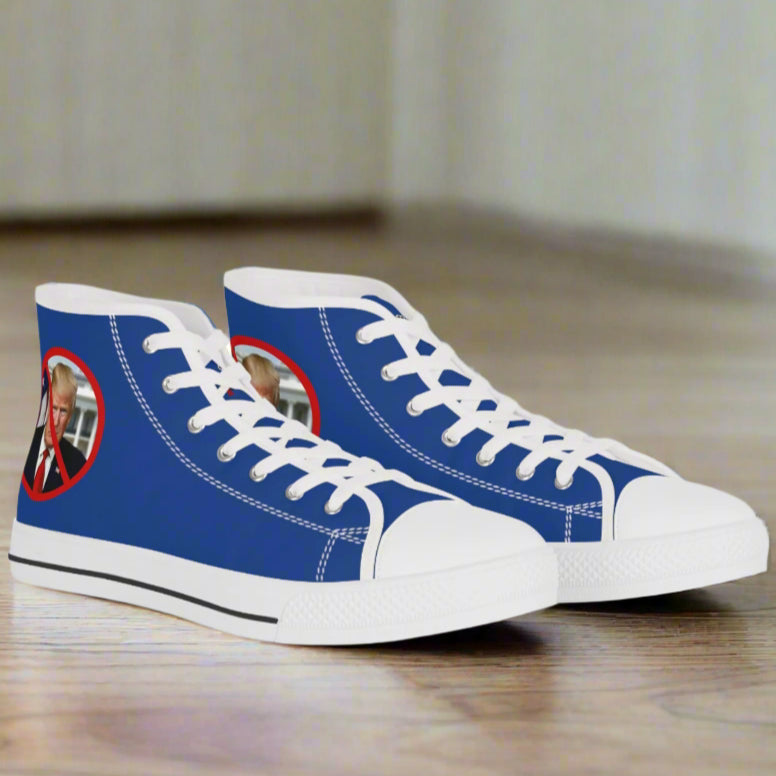 Say No to Trump Men’s High Top Sneakers