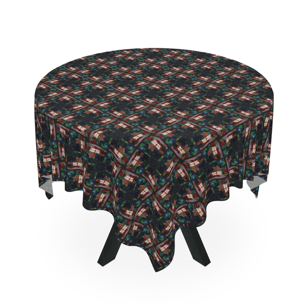 Nice Tree Christmas Tablecloth