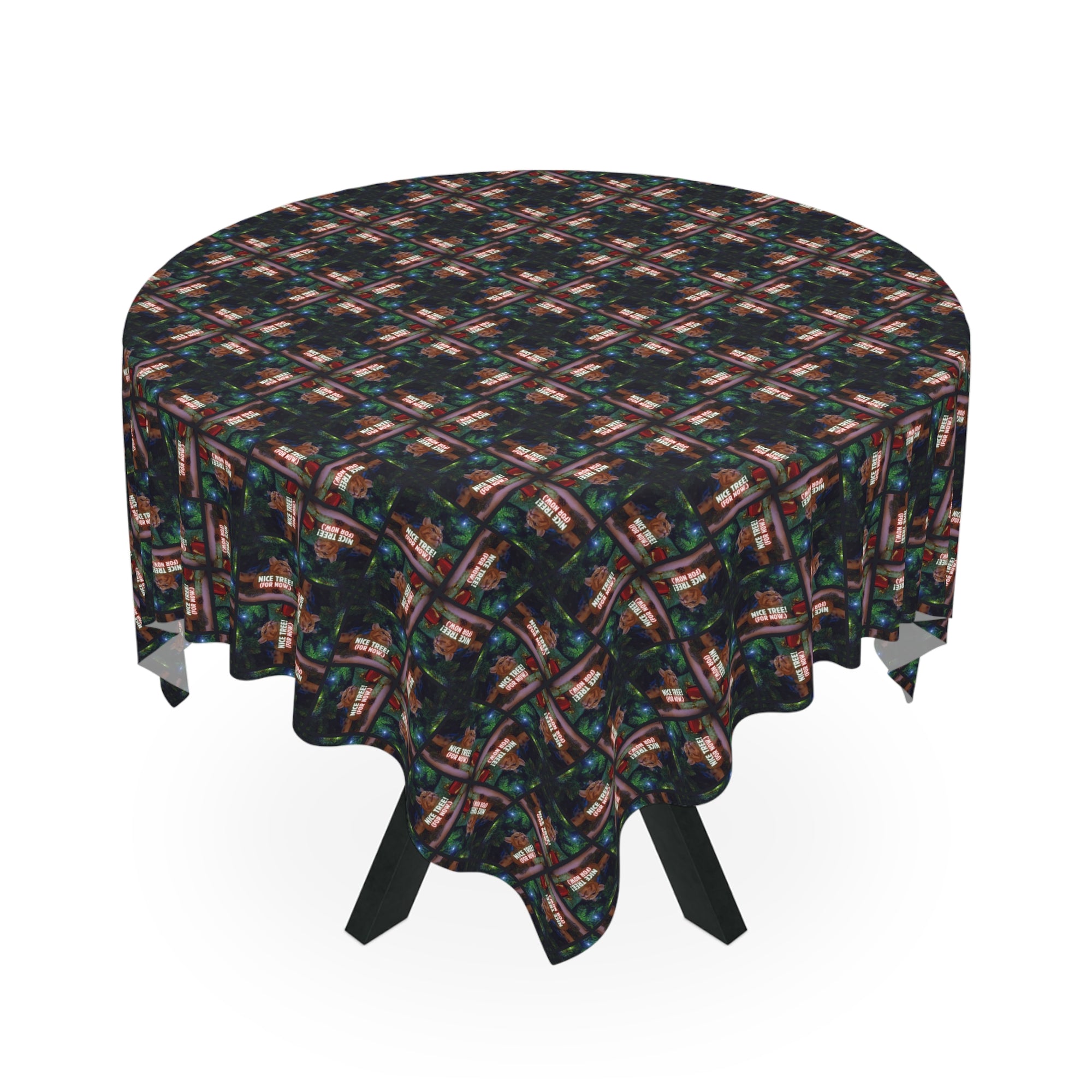 Nice Tree Christmas Tablecloth