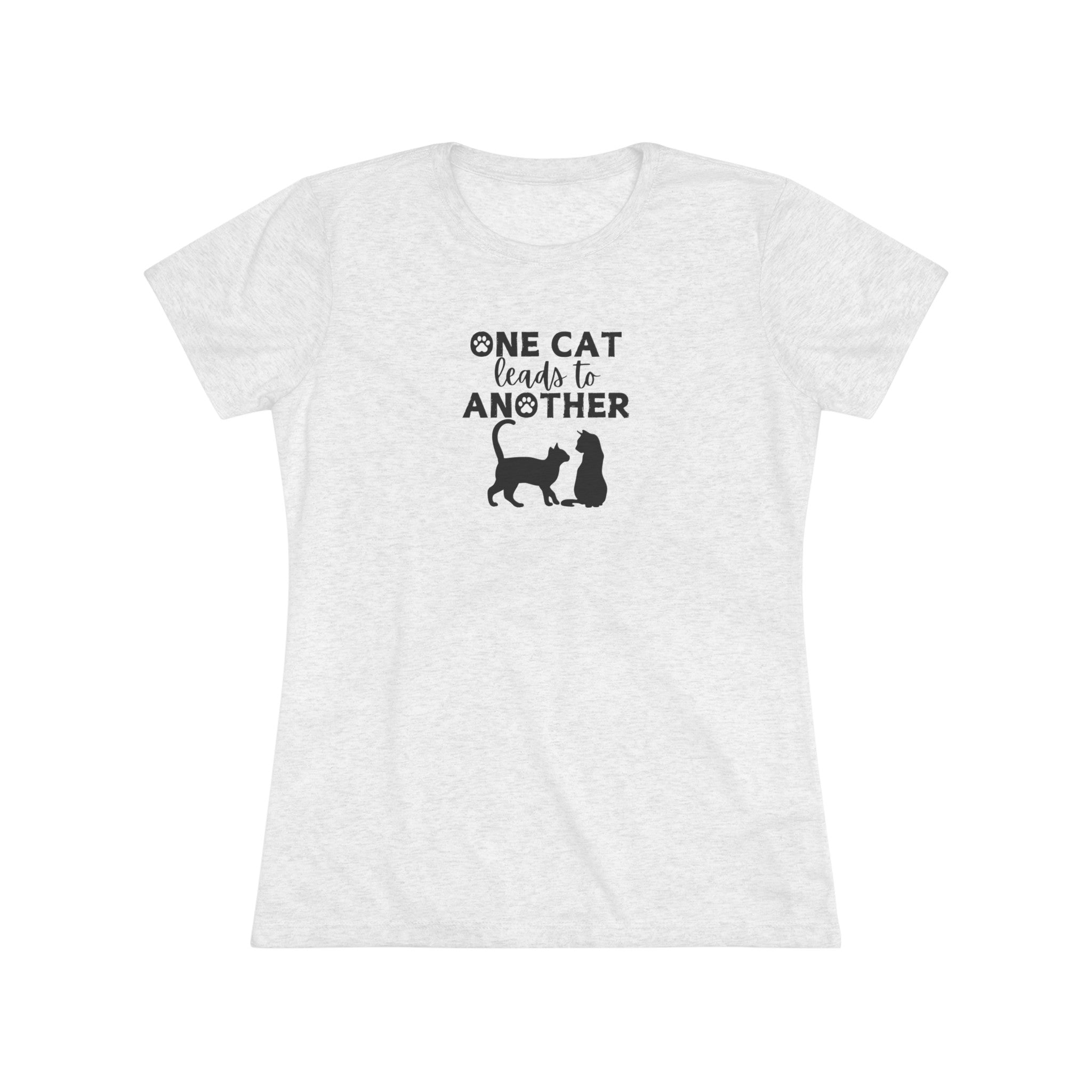 One Cat Women's Triblend Tee - T - Shirt - Epileptic Al’s Shop