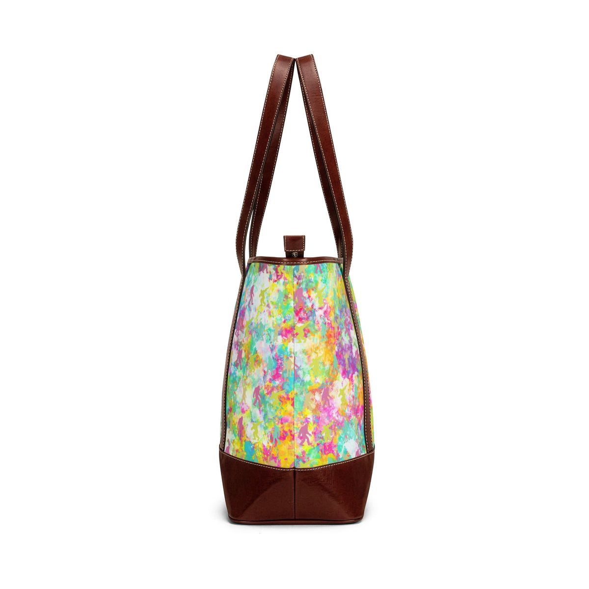 Gone Squatchin' | Hidden Bigfoot Watercolor Tote Bag