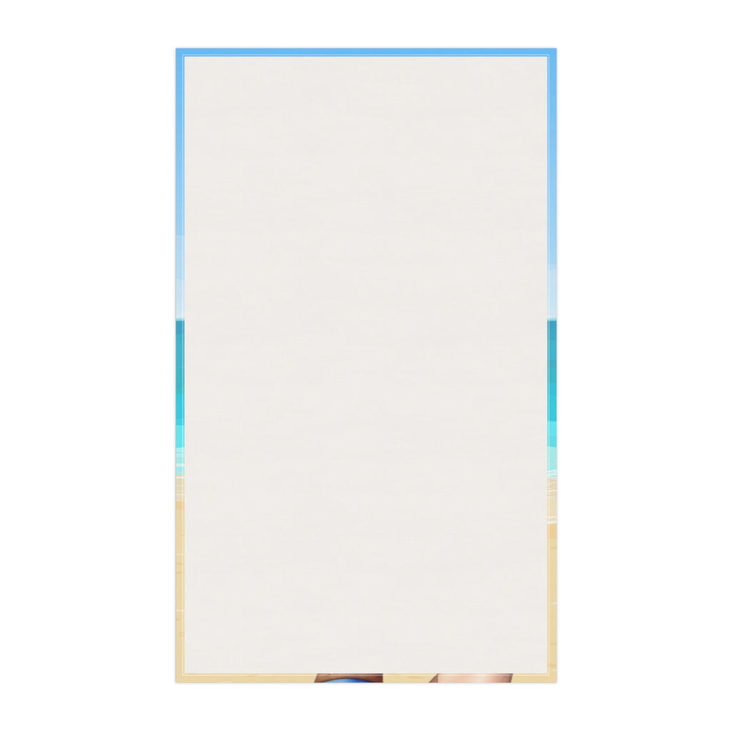Humorous Beach-Themed Tea Towels - American Gulf Design