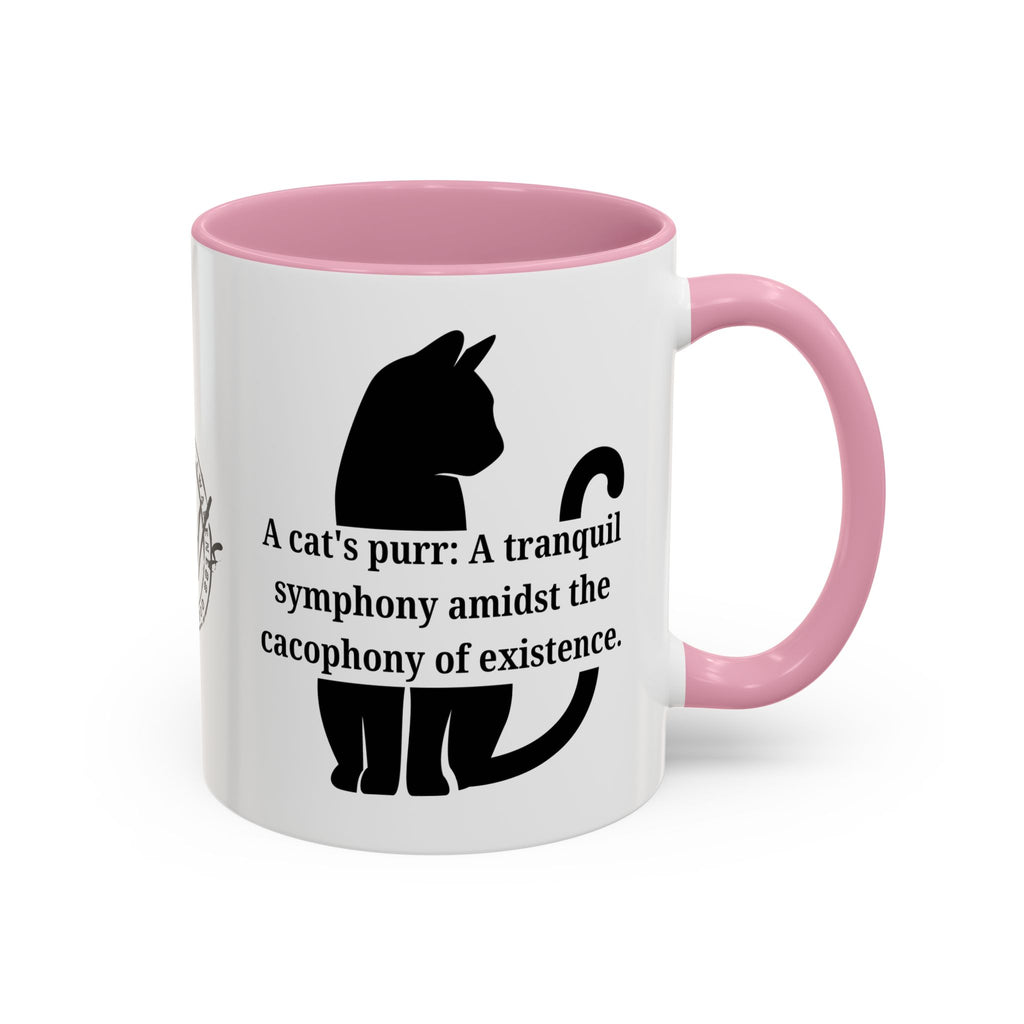 Purr Prose: Cacophony of Life Colorful Mugs (11oz, 15oz)