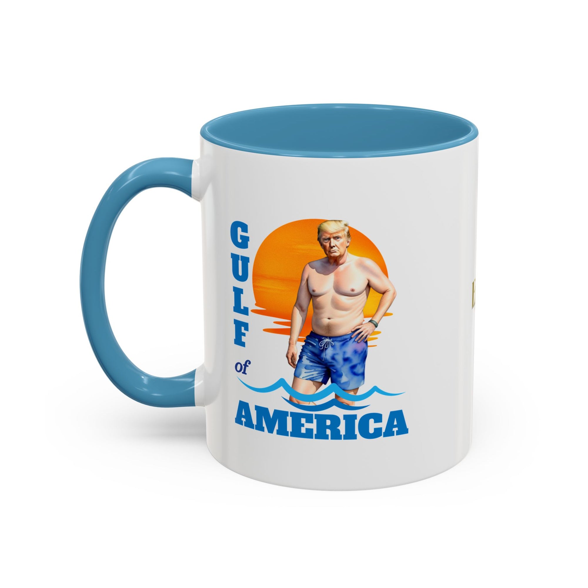 Humorous American Gulf Coffee Mug - 11/15oz Accent Mug for Fun Lovers