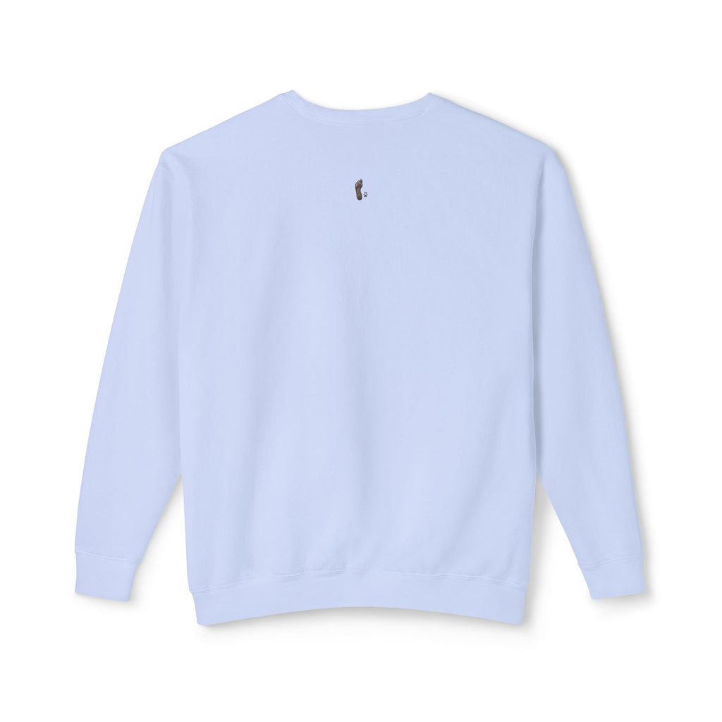 Proof Is Overrated Sasquatch & Cat Crewneck Sweatshirt