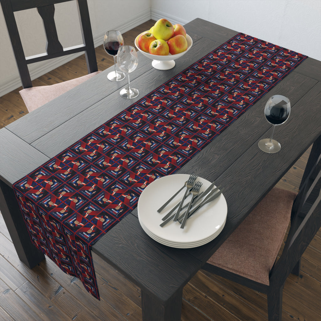 Trump Country Constitution God Table Runner