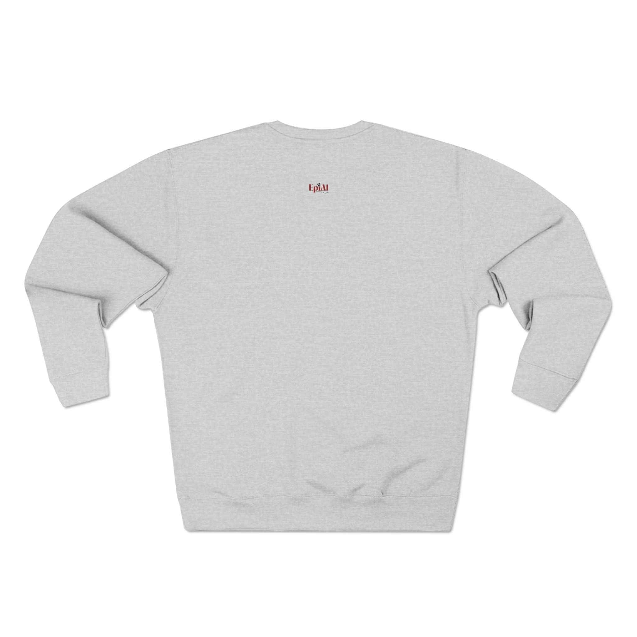 “Rest Is Productive” Minimalist Cat Sweatshirt – Comfort Fleece Pullover