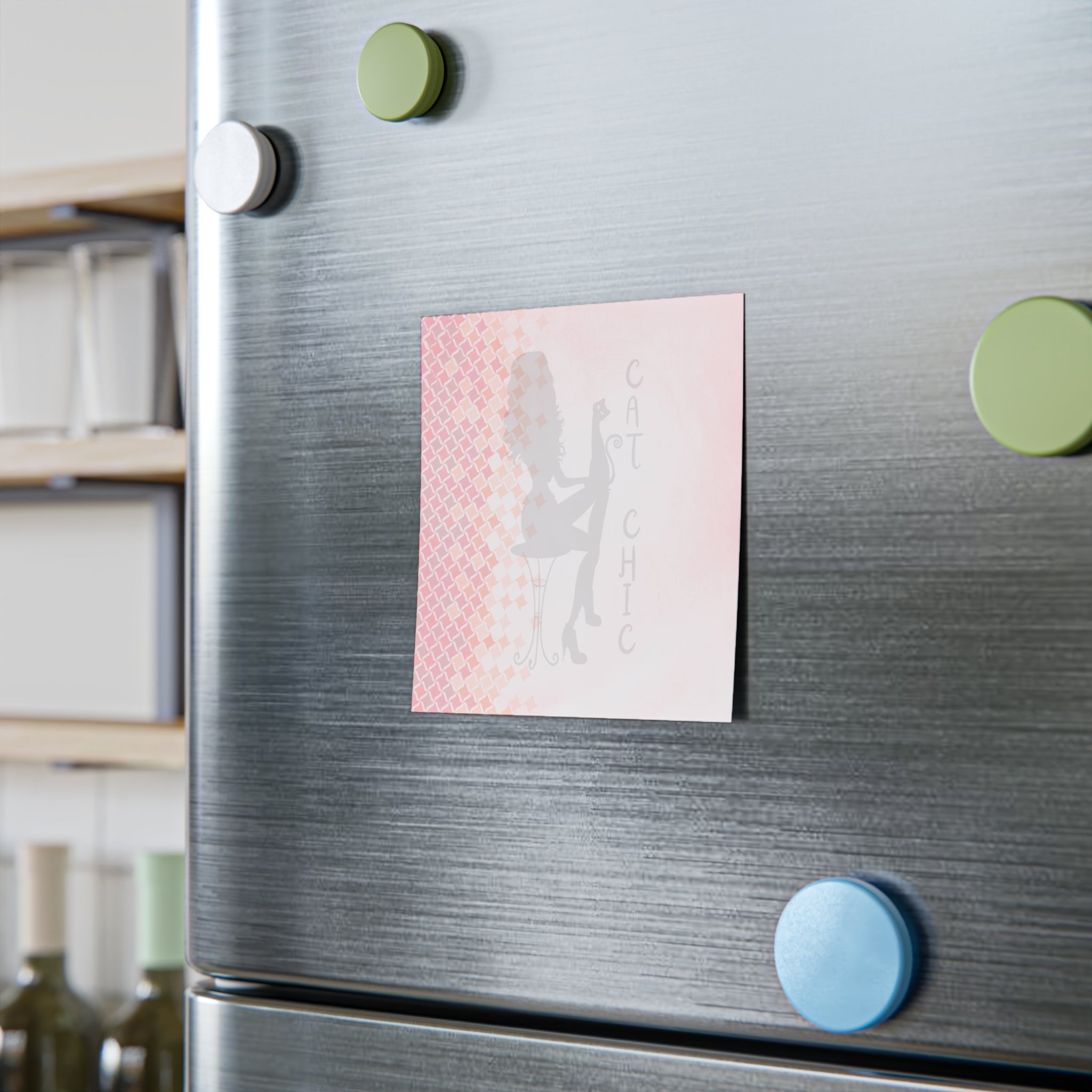 Photo depicting the ​Cat Chic Post-it® Note Pads from EpiAl's Shop.