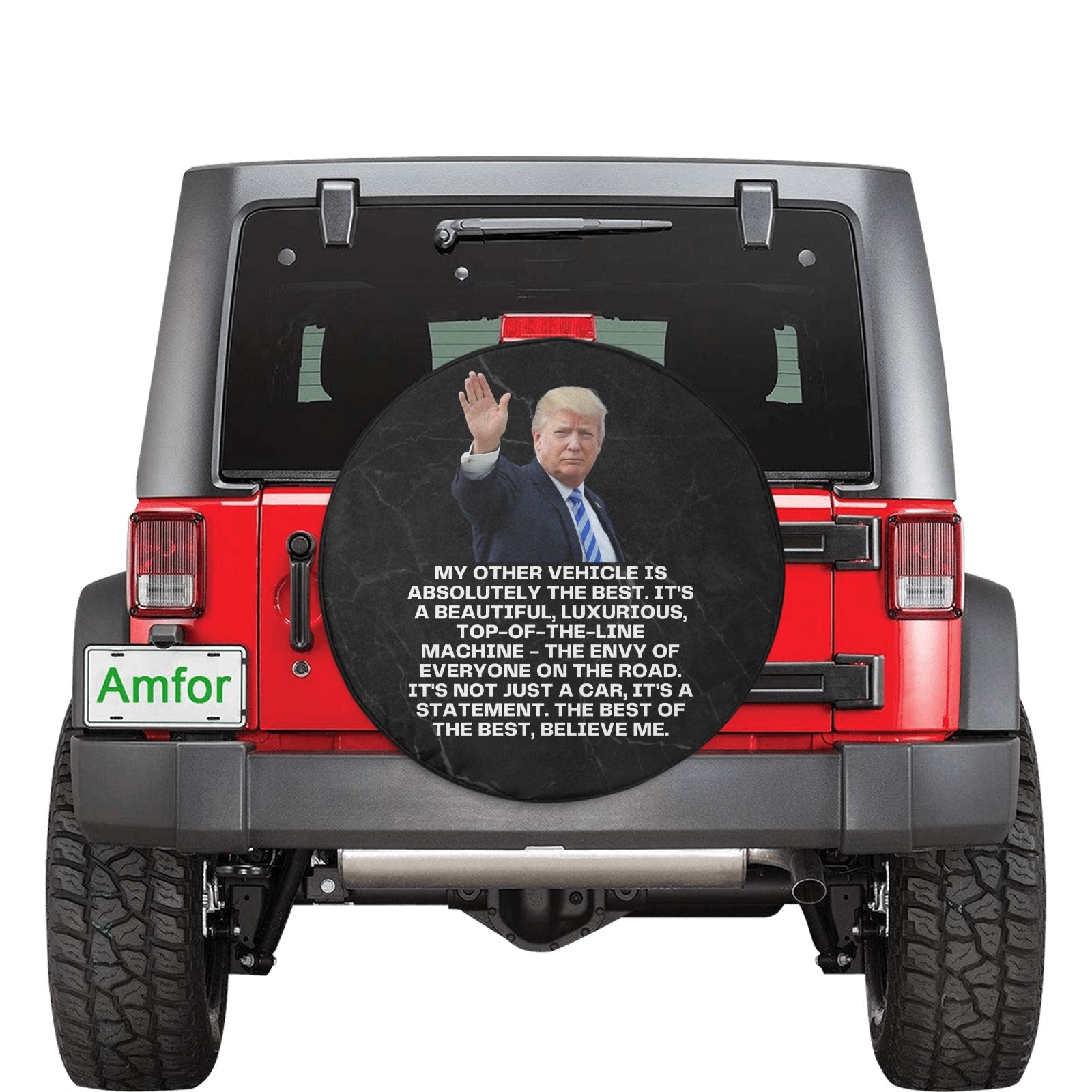 Trump Other Vehicle Spare Tire Cover (Medium)(16")