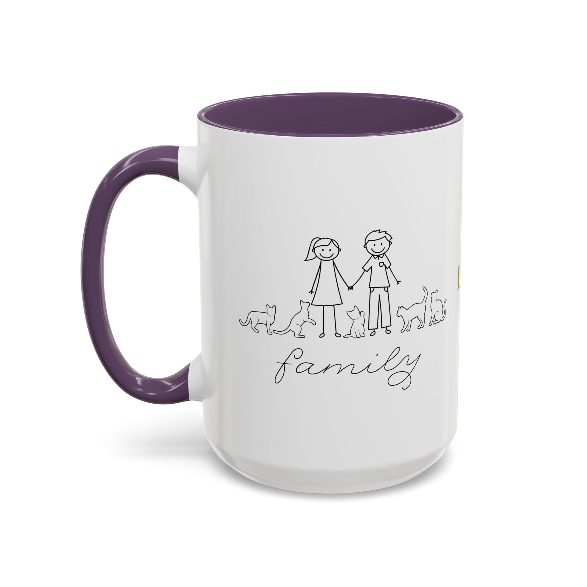 Family First Accent Coffee Mug
