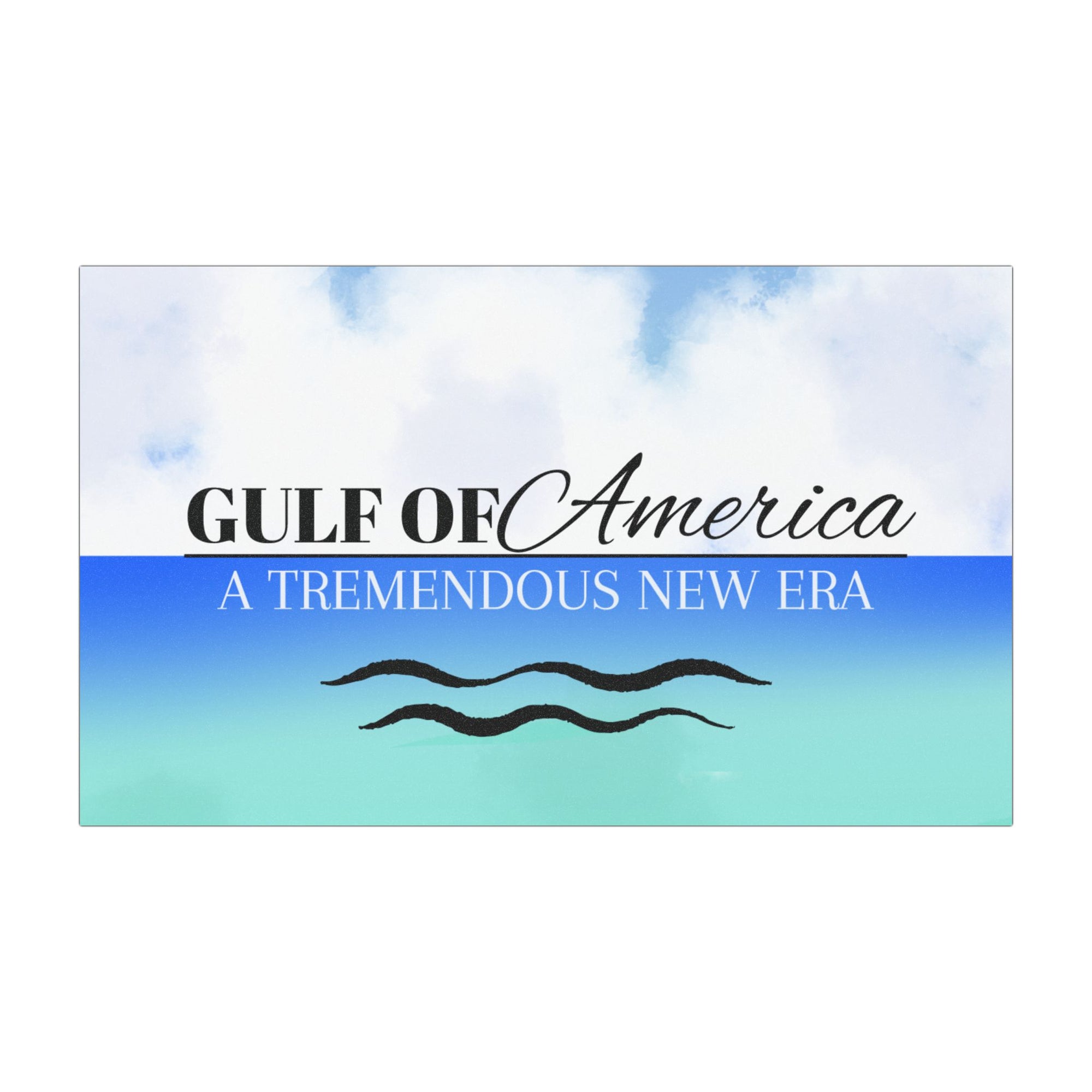 American Gulf Car Magnet