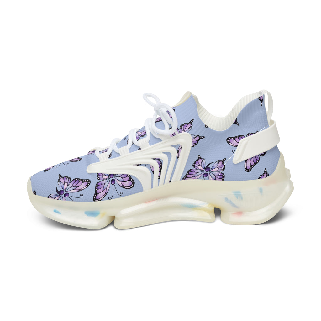 Women’s Semicolon Butterfly Sneakers | Suicide Awareness Shoes