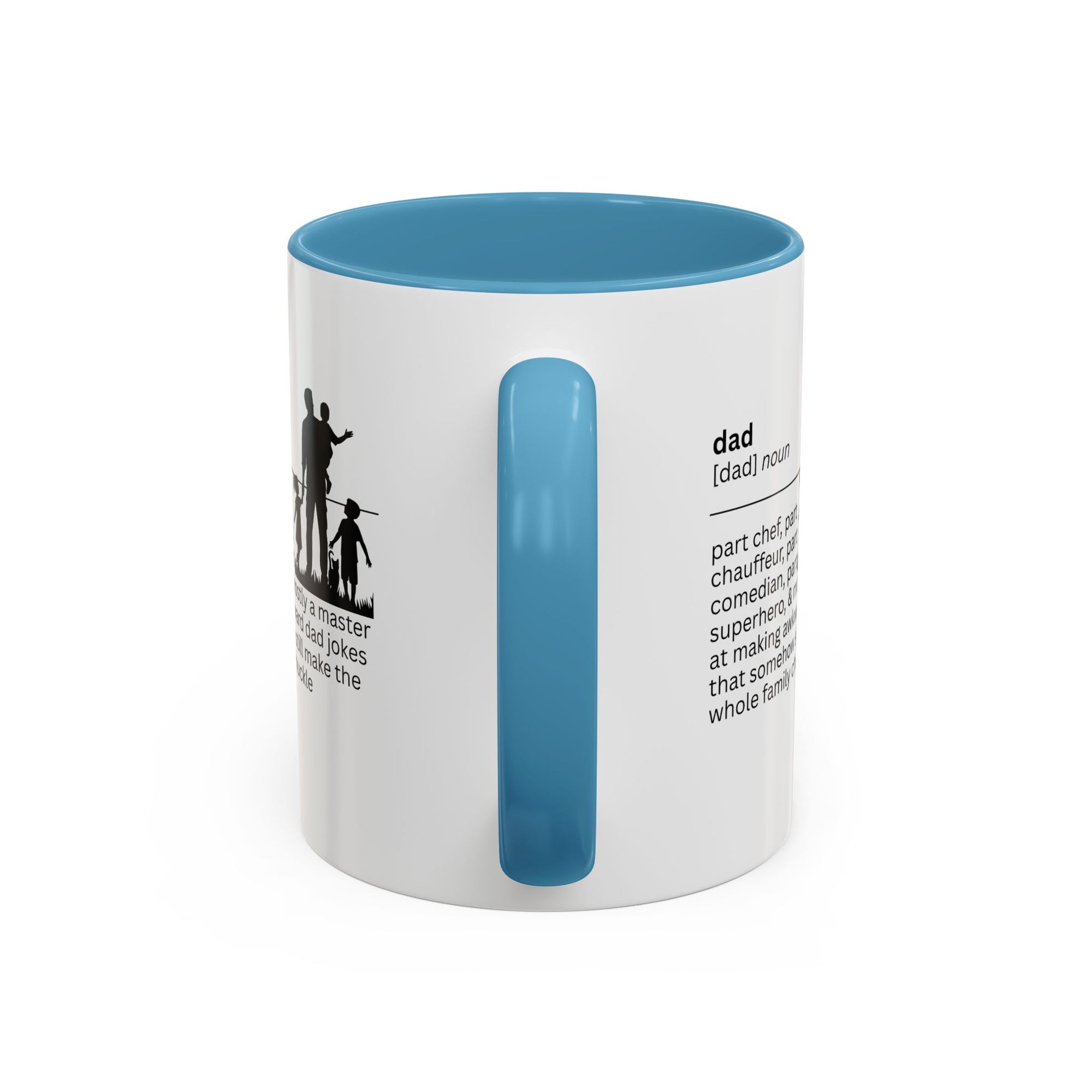 Dad Jokes Accent Coffee Mug - Perfect Gift for Dads