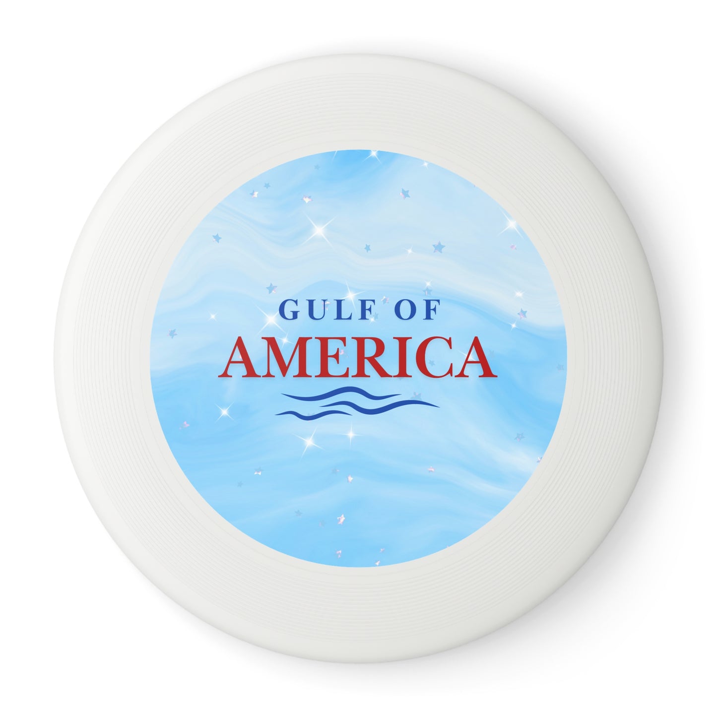 Gulf of America Blue Stars Frisbee
