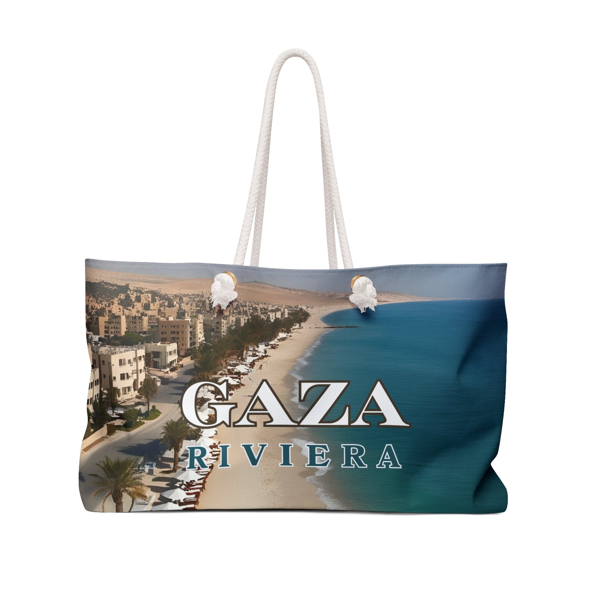 Gaza Riviera Resort Weekender Bag Printify
