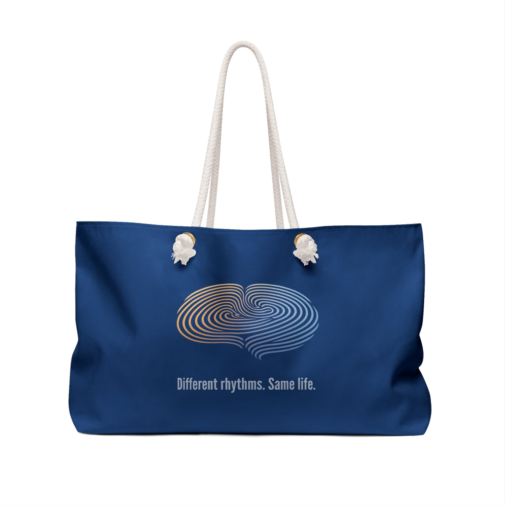 Different Rhythms Weekender Bag
