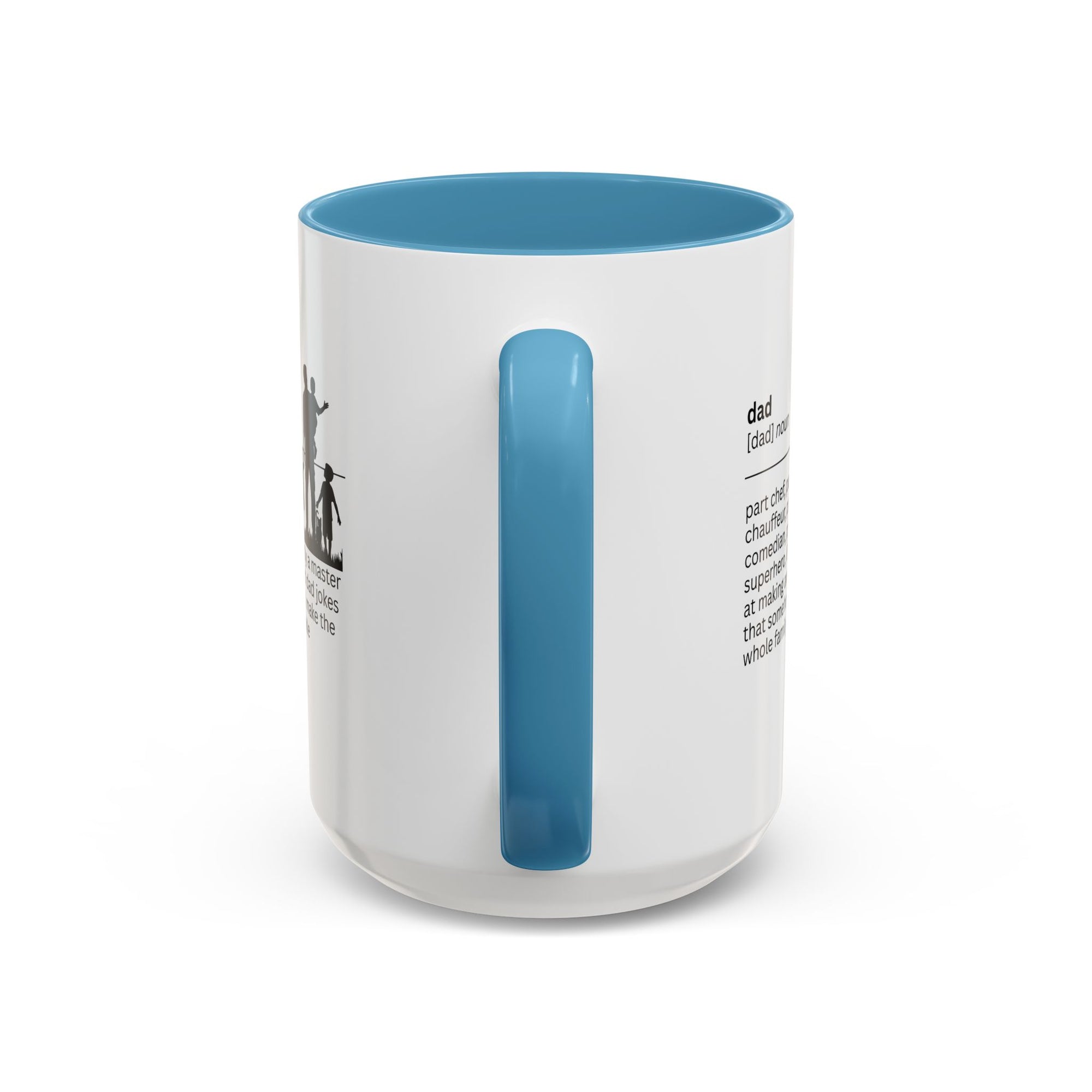 Dad Jokes Accent Coffee Mug - Perfect Gift for Dads