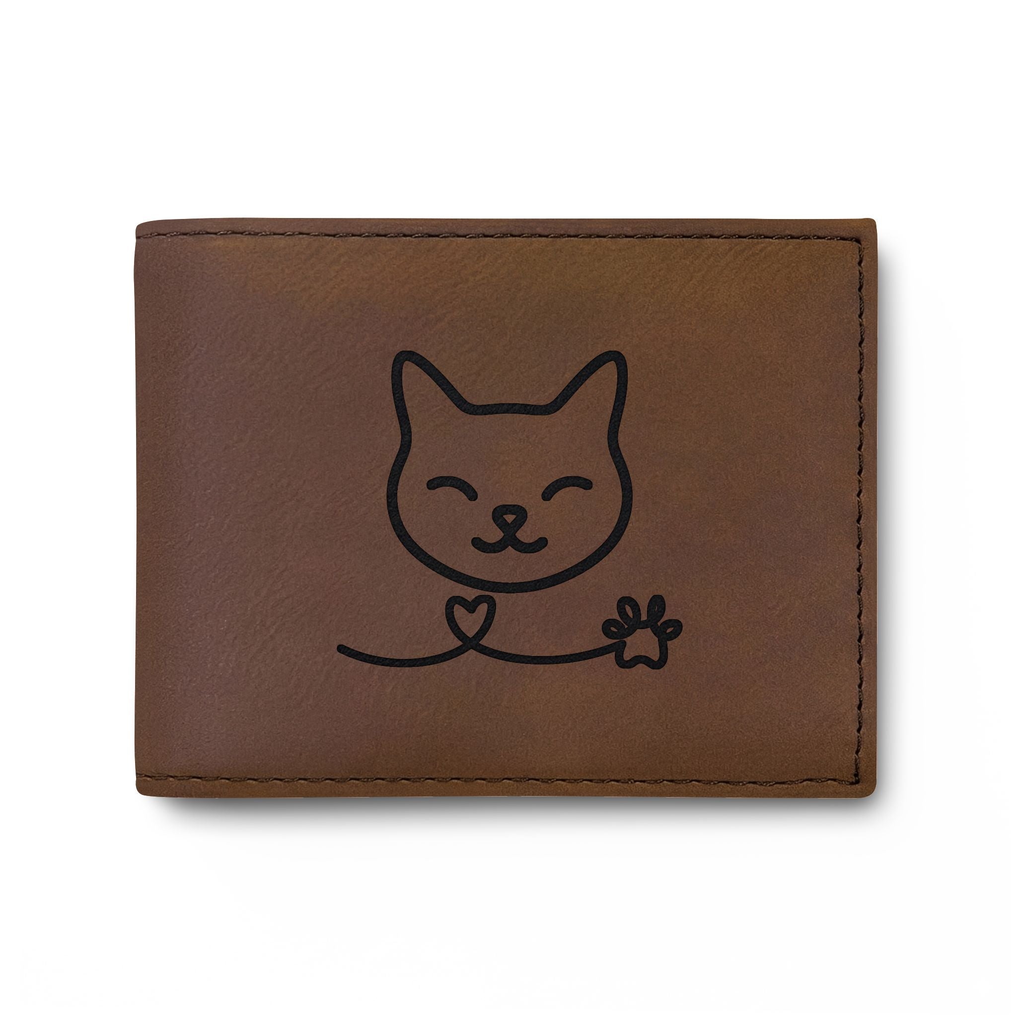 Cat People Get It RFID Slim Bifold Wallet
